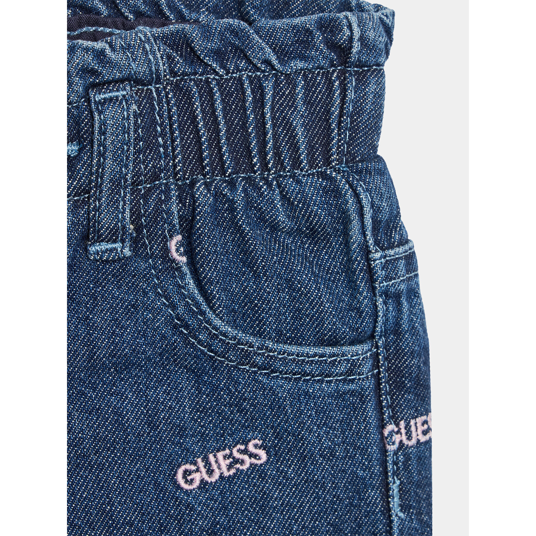 Guess Дънки K3YA00 D45E0 Тъмносин Loose Fit - Pepit.bg