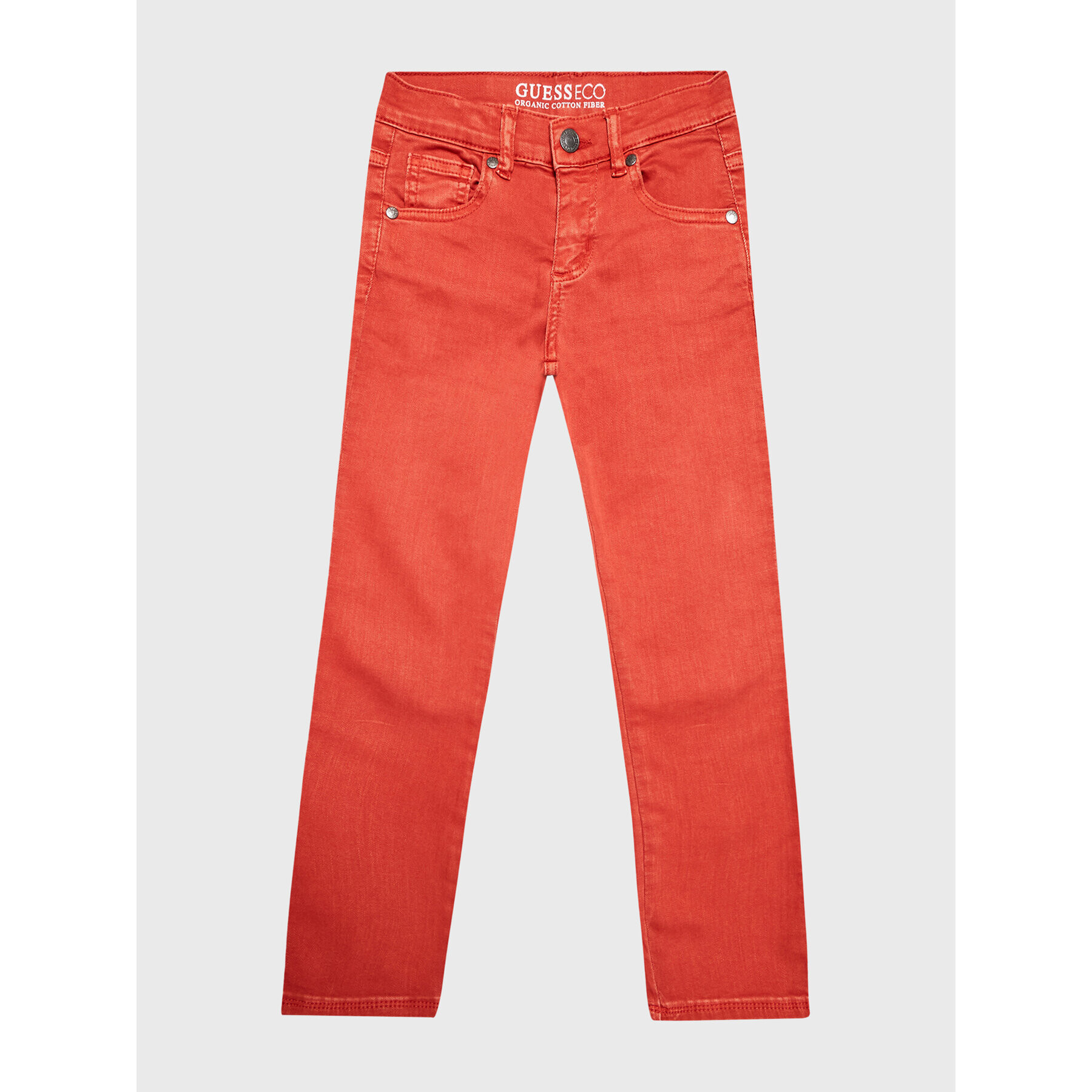 Guess Дънки L0YB08 WE620 Червен Skinny Fit - Pepit.bg