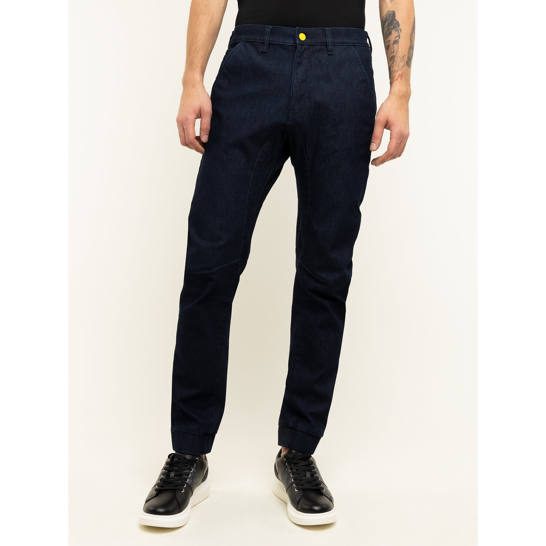 Guess Дънки M01A24 D3Y81 Тъмносин Regular Fit - Pepit.bg