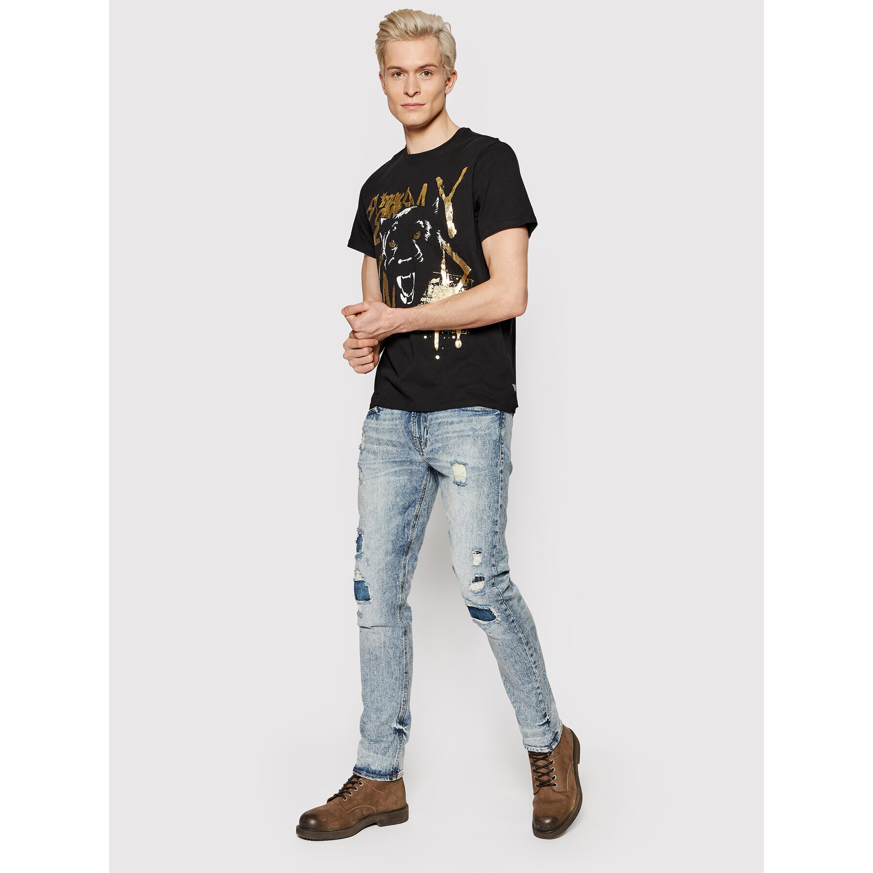 Guess Дънки M1BAN 3D49T Син Skinny Fit - Pepit.bg