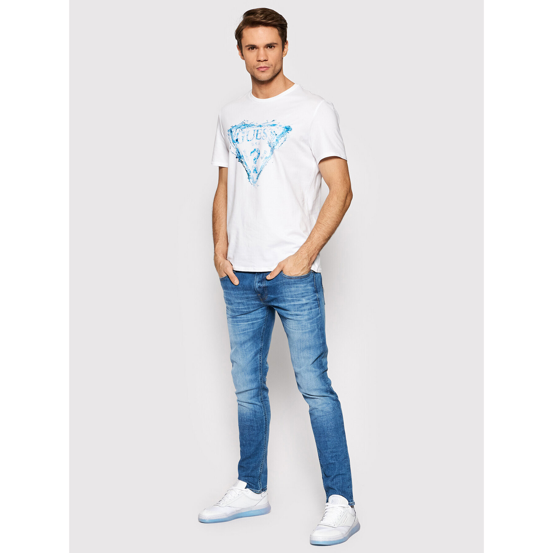 Guess Дънки M2RAN1 D46AE Син Skinny Fit - Pepit.bg