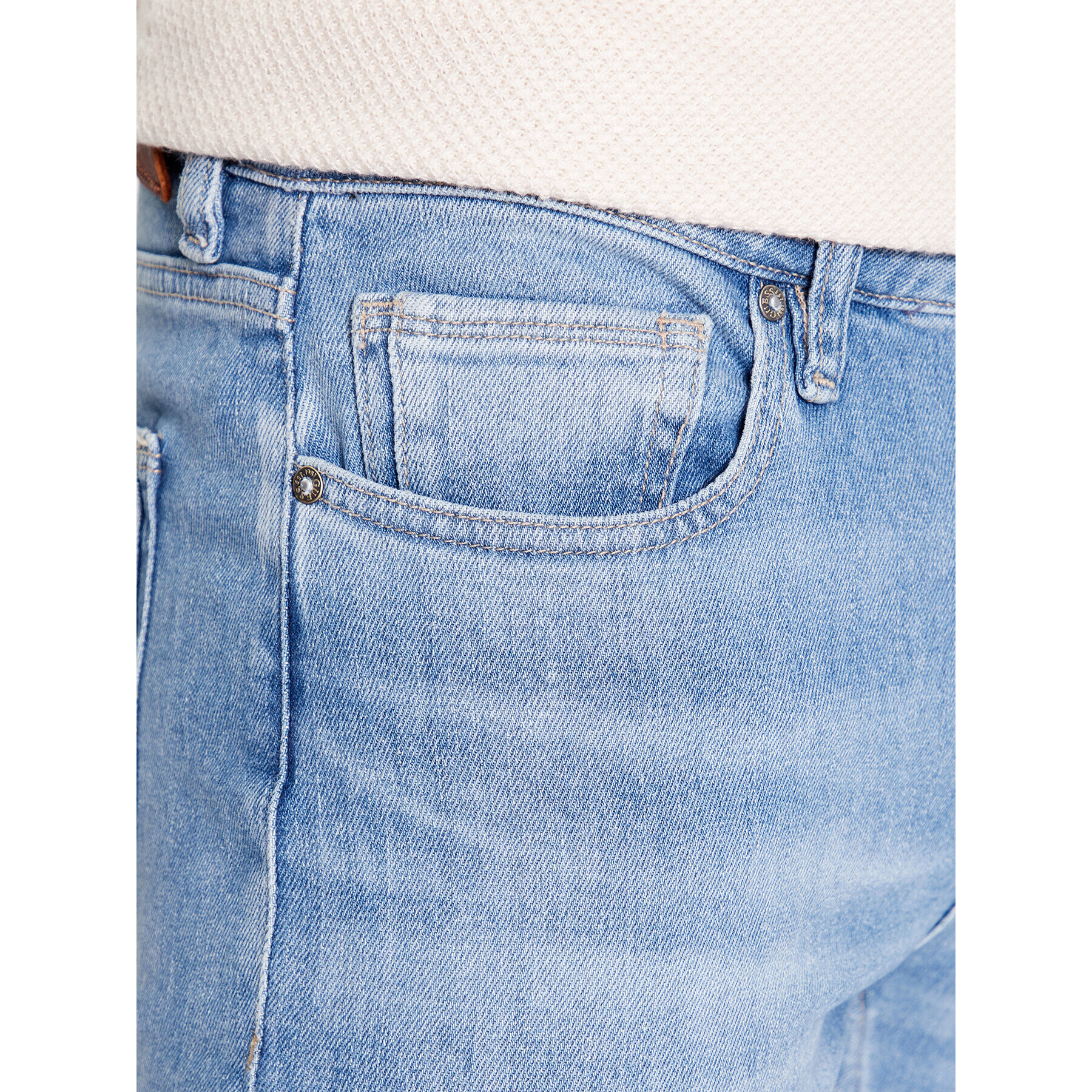Guess Дънки M2YAN1 D4Q43 Син Skinny Fit - Pepit.bg