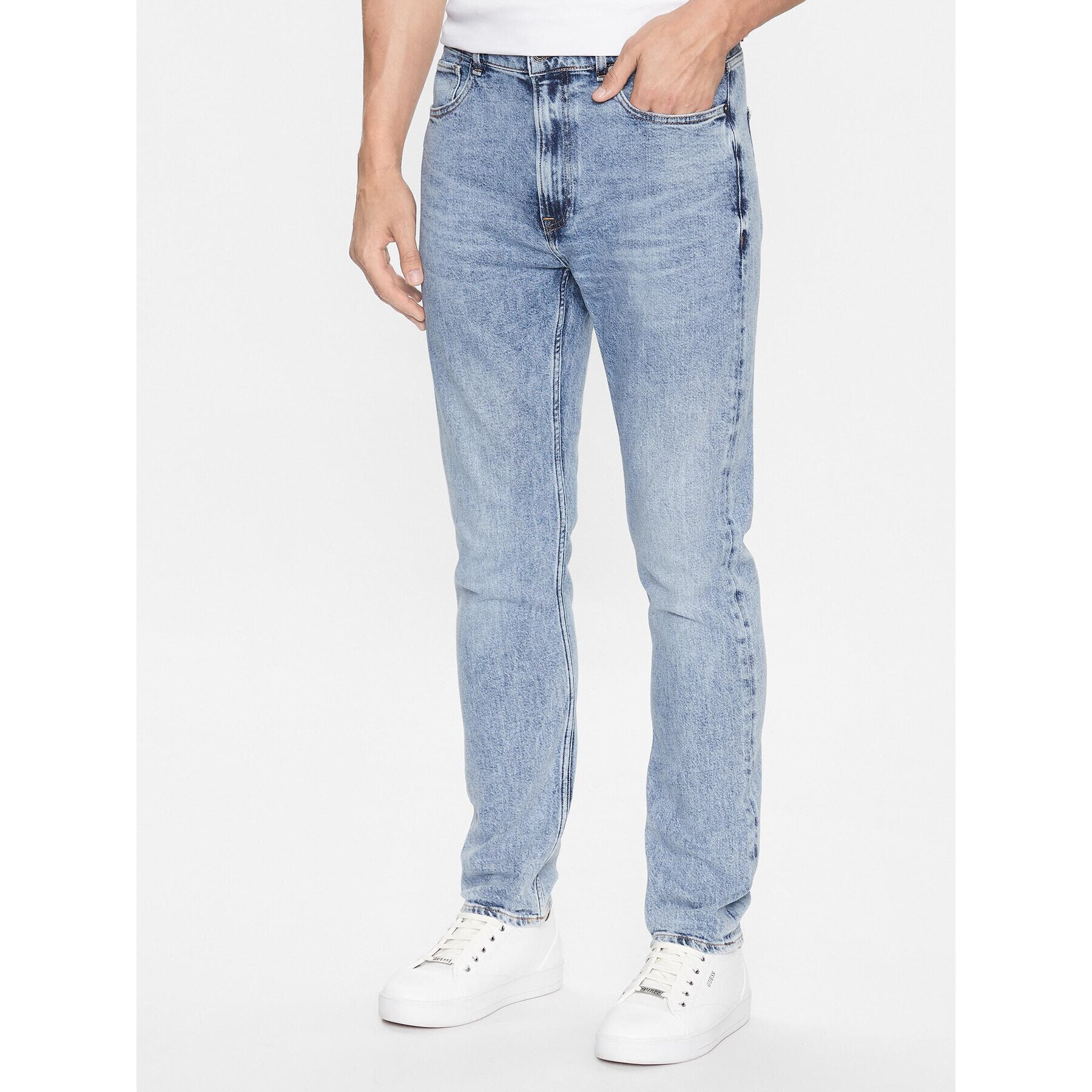 Guess Дънки M3YA14 D4WBC Син Regular Fit - Pepit.bg
