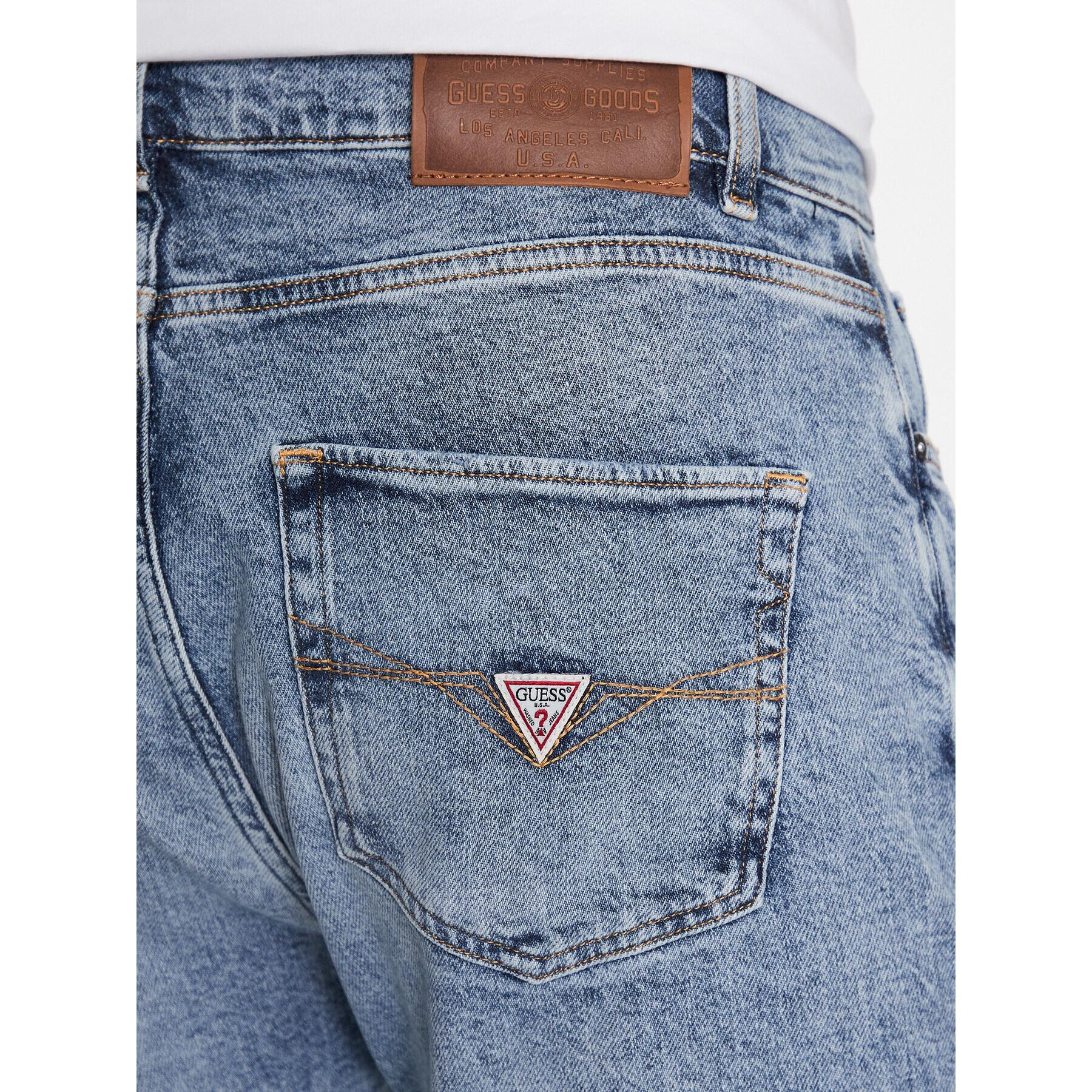 Guess Дънки M3YA14 D4WBC Син Regular Fit - Pepit.bg