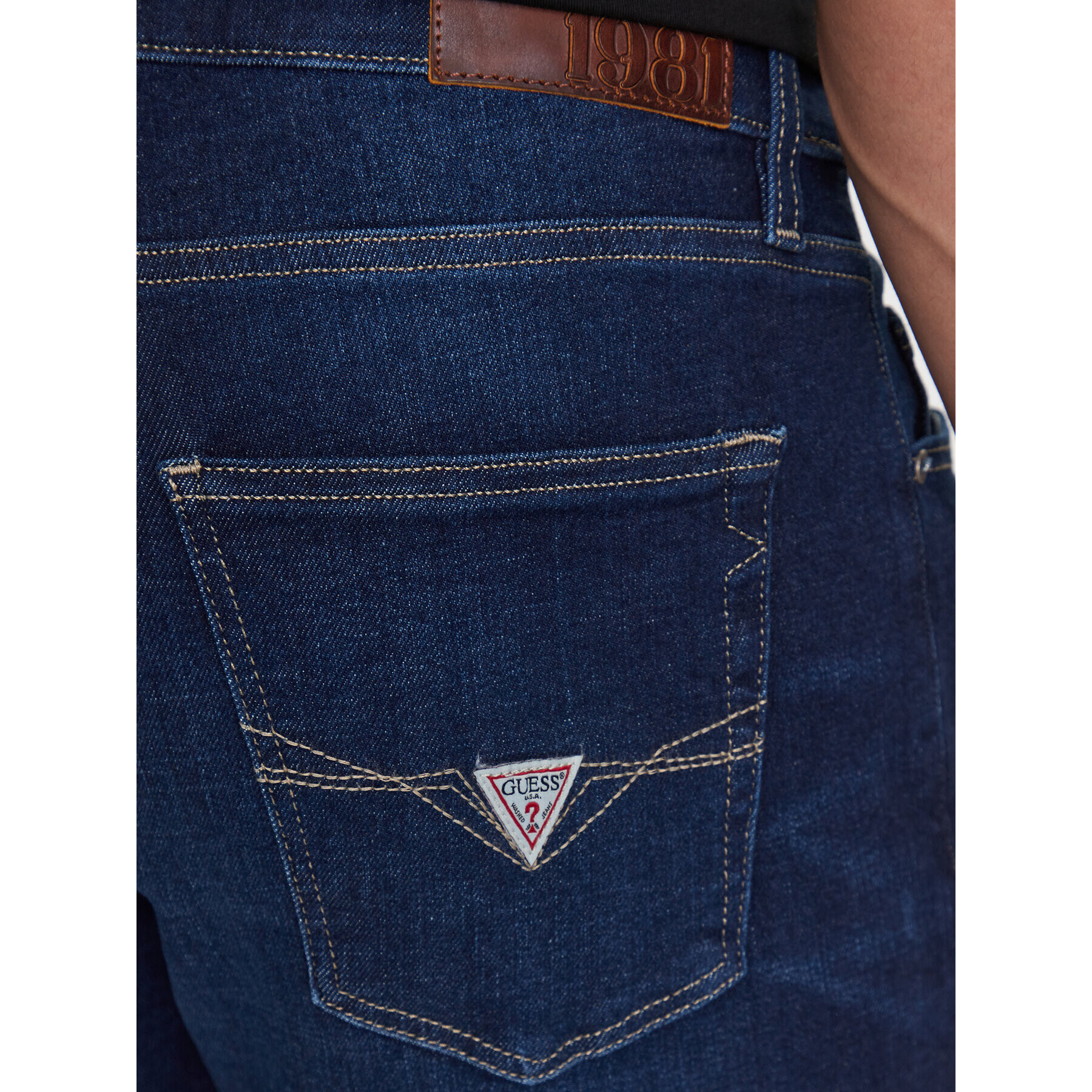 Guess Дънки M3YA27 D5271 Син Super Skinny Fit - Pepit.bg