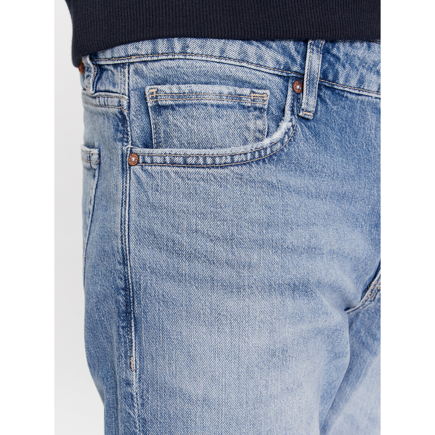 Guess Дънки M4RAS2 D58M3 Тъмносин Slim Fit - Pepit.bg