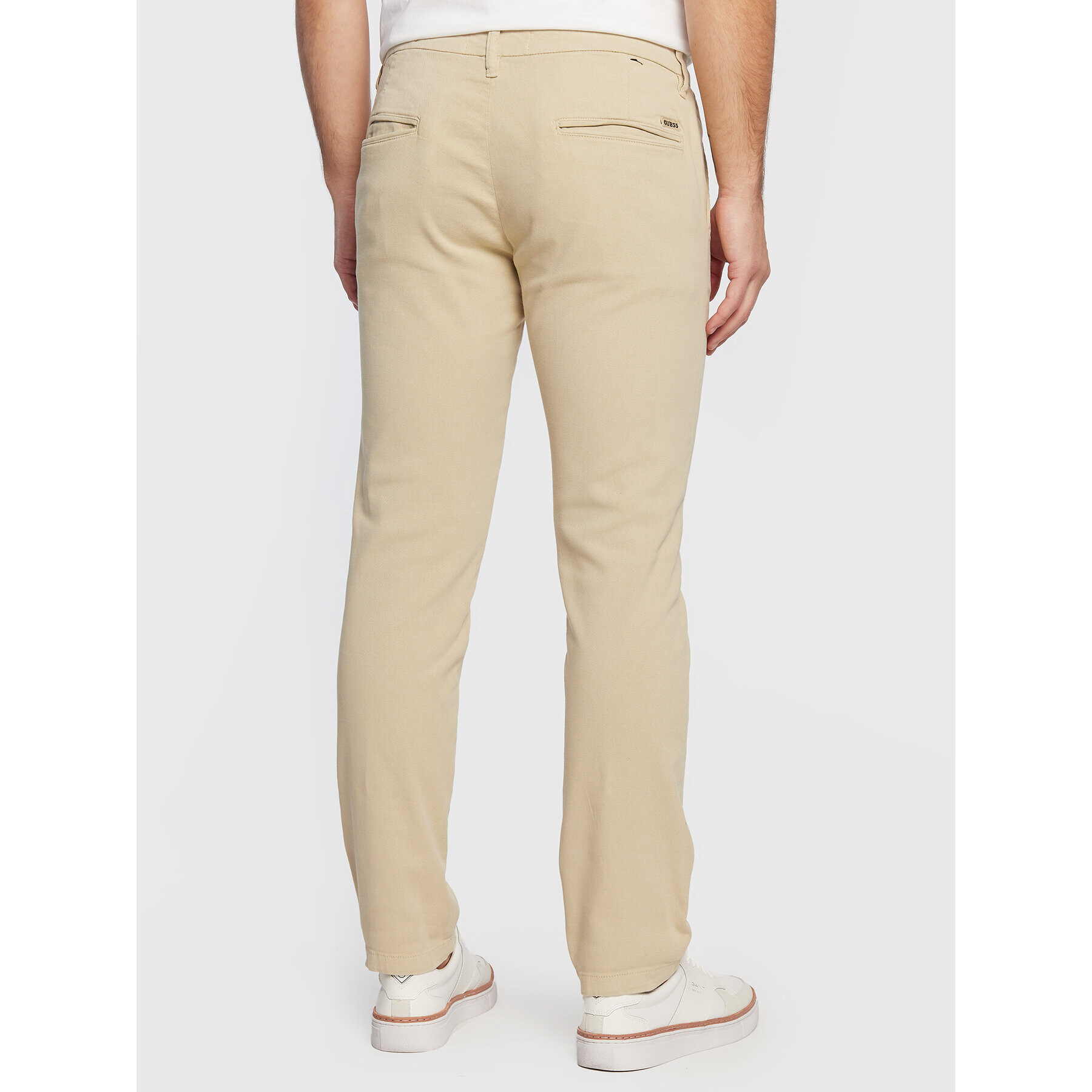 Guess Дънки Myron M3RB26 WF5U3 Бежов Slim Fit - Pepit.bg