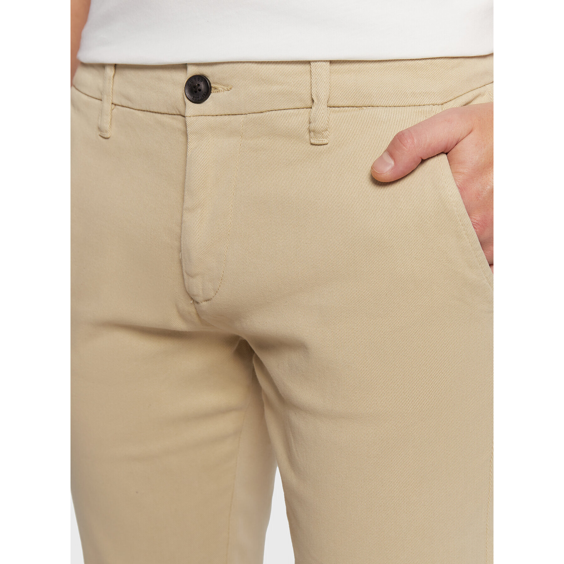 Guess Дънки Myron M3RB26 WF5U3 Бежов Slim Fit - Pepit.bg