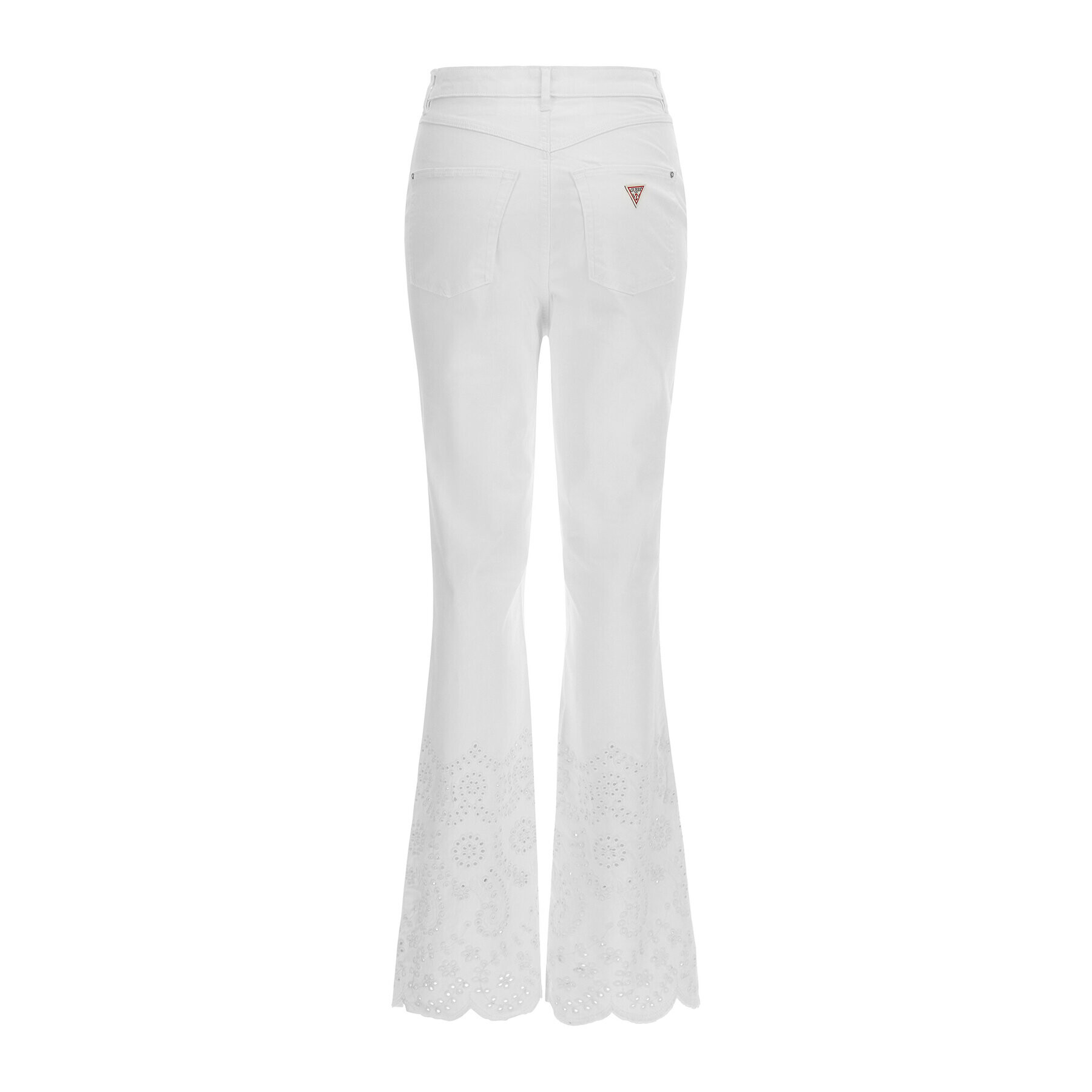 Guess Дънки Pop 70's W3GB33 W93CH Бял Skinny Fit - Pepit.bg