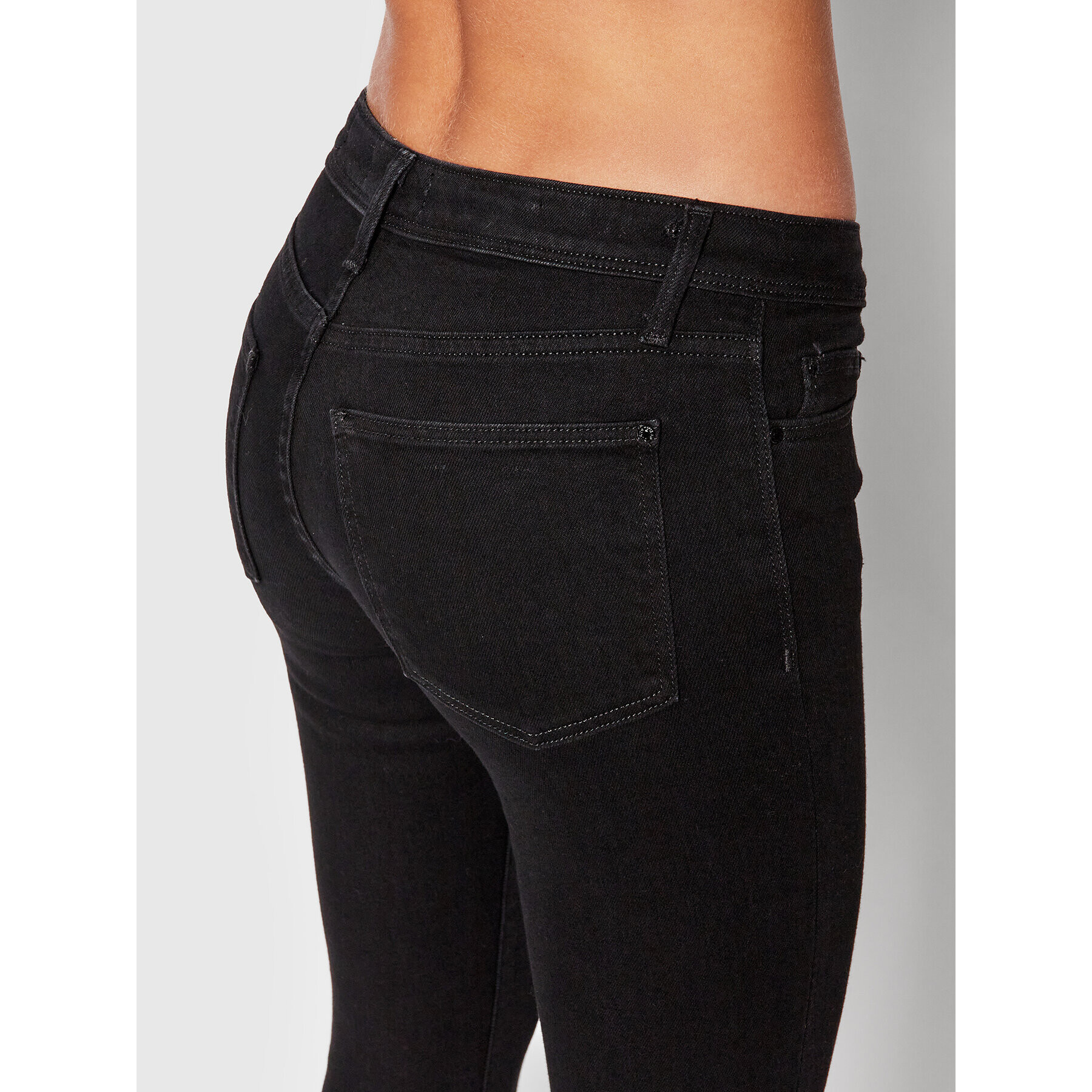 Guess Дънки Power W1BAB2 D4F51 Черен Skinny Fit - Pepit.bg