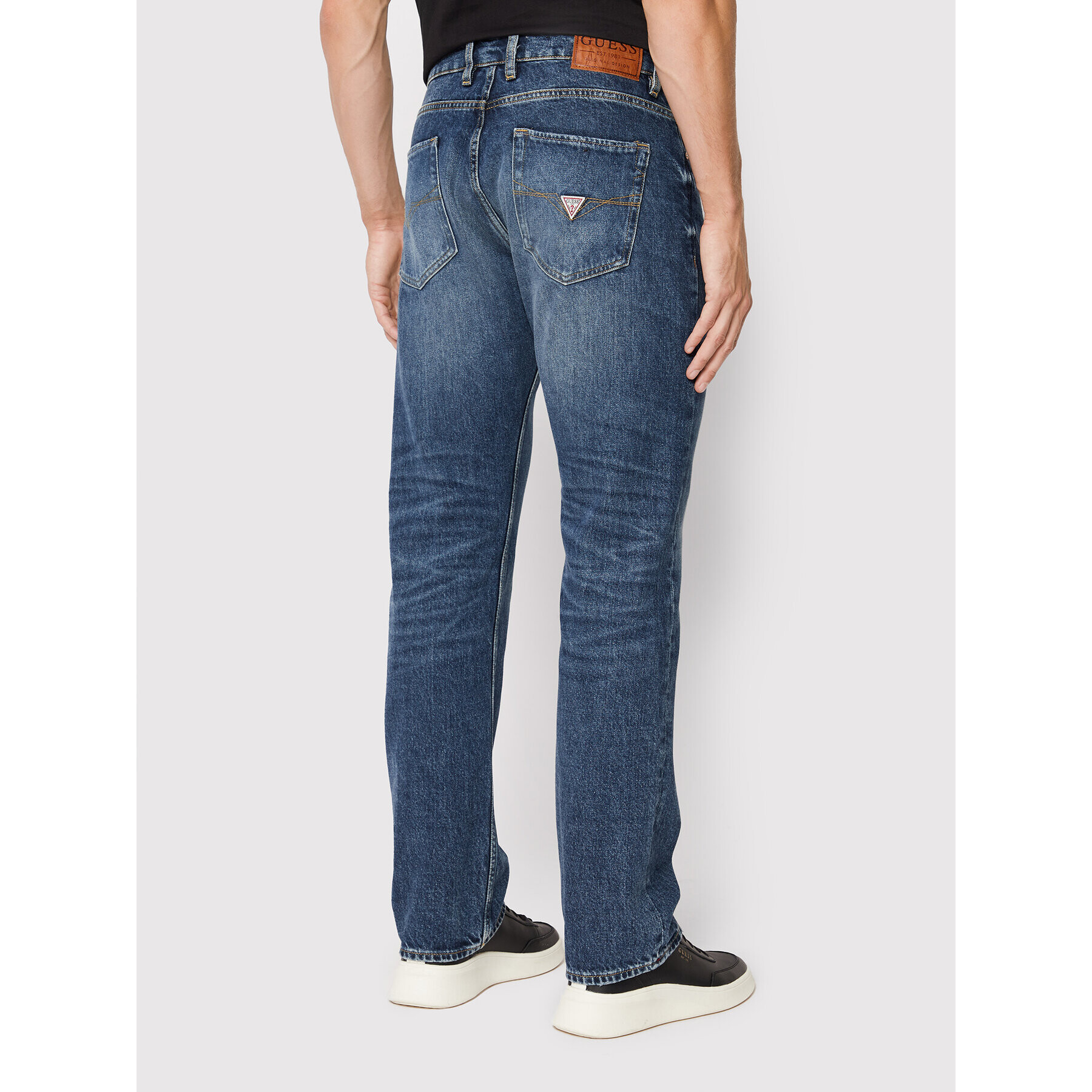Guess Дънки Rodeo M2YA31 D4HQC Тъмносин Regular Fit - Pepit.bg