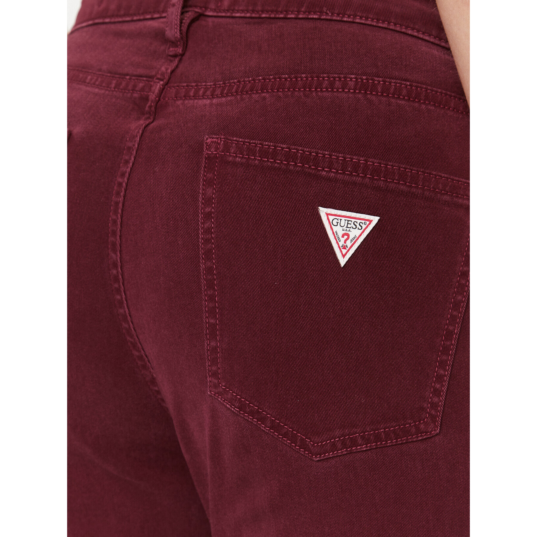 Guess Дънки Sonia W3BA0L WFQYA Бордо Flare Fit - Pepit.bg