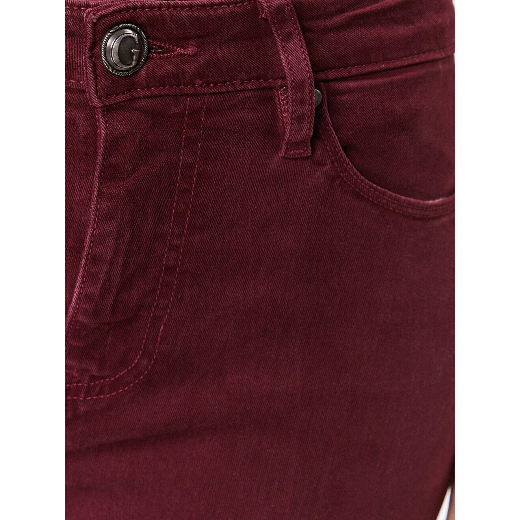 Guess Дънки Sonia W3BA0L WFQYA Бордо Flare Fit - Pepit.bg