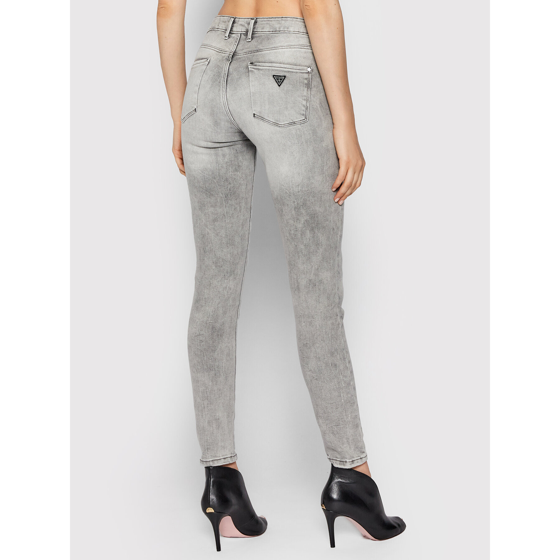 Guess Дънки джегингс W1BA03 D4HJ1 Сив Jegging Fit - Pepit.bg