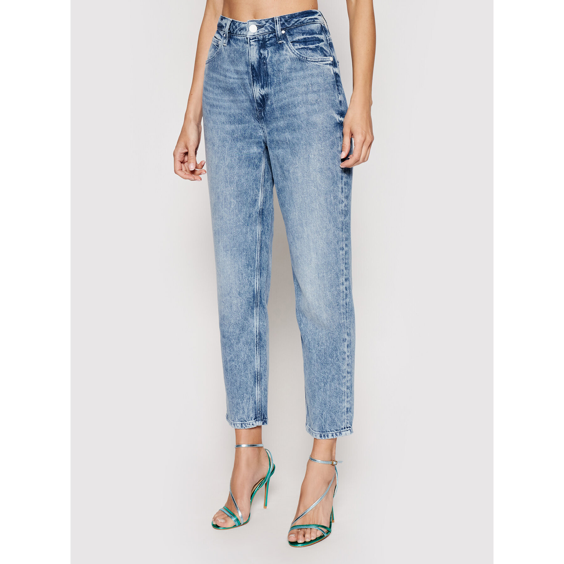 Guess Дънки W1GA21 D4CN1 Син Relaxed Fit - Pepit.bg