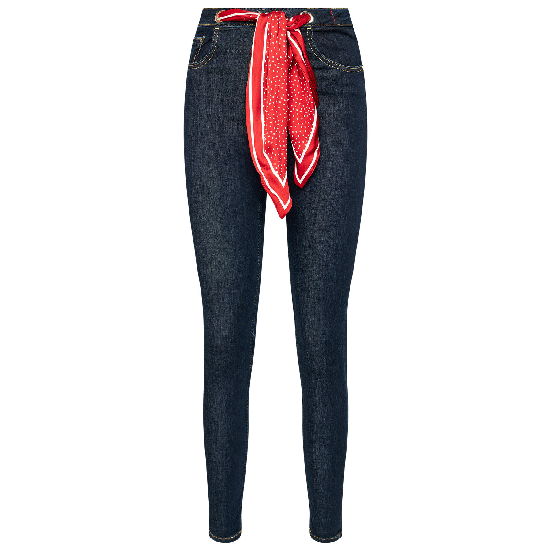 Guess Дънки W1GA36 D4CS1 Тъмносин Skinny Fit - Pepit.bg