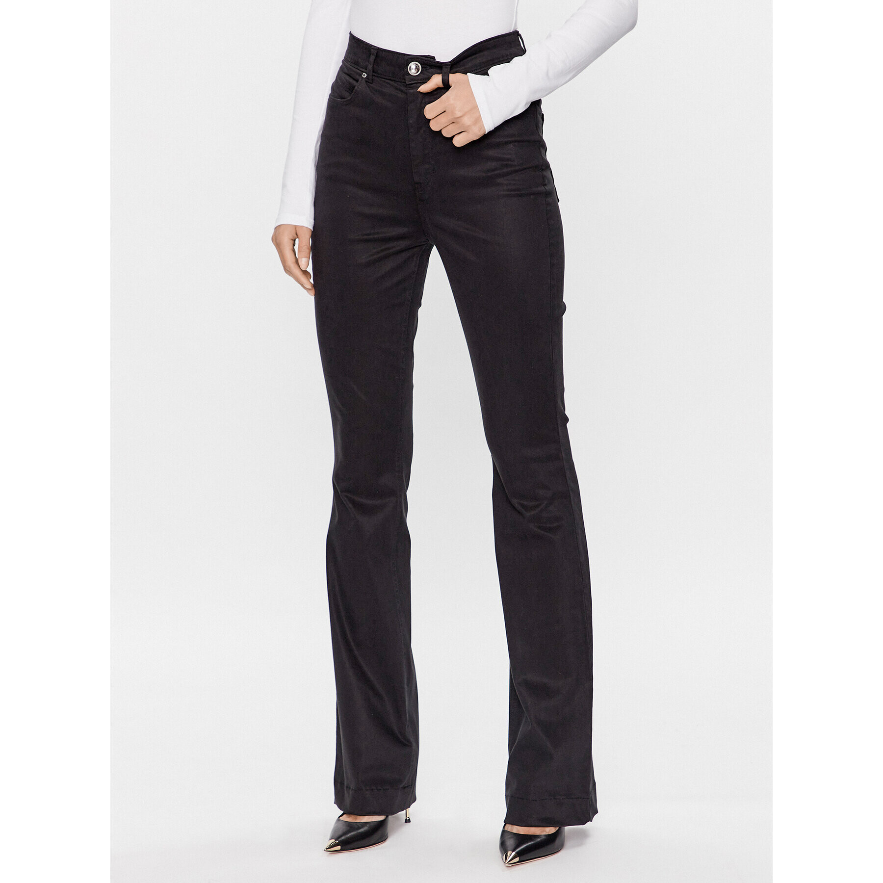 Guess Дънки W2BA63 W93CE Черен Slim Fit - Pepit.bg