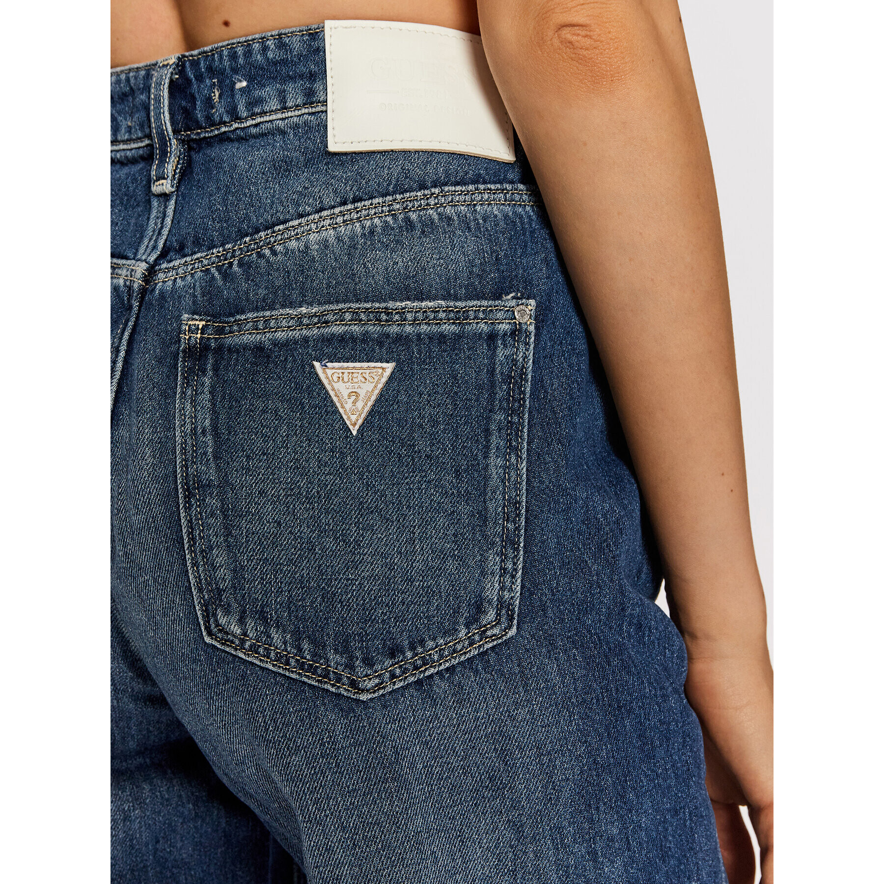 Guess Дънки W2RA21 D3Y0V Син Relaxed Fit - Pepit.bg