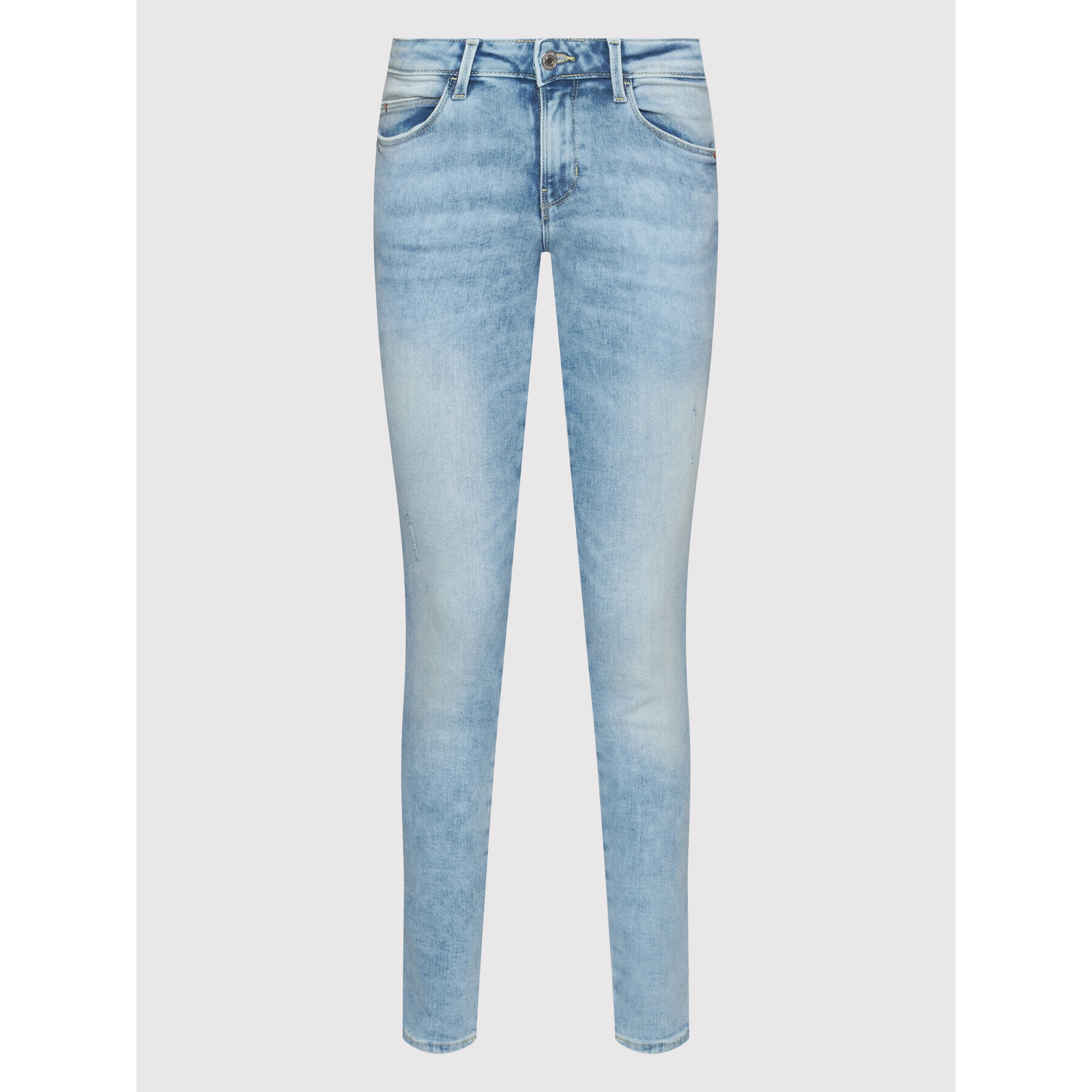 Guess Дънки W2RAJ2 D4KJ2 Син Skinny Fit - Pepit.bg
