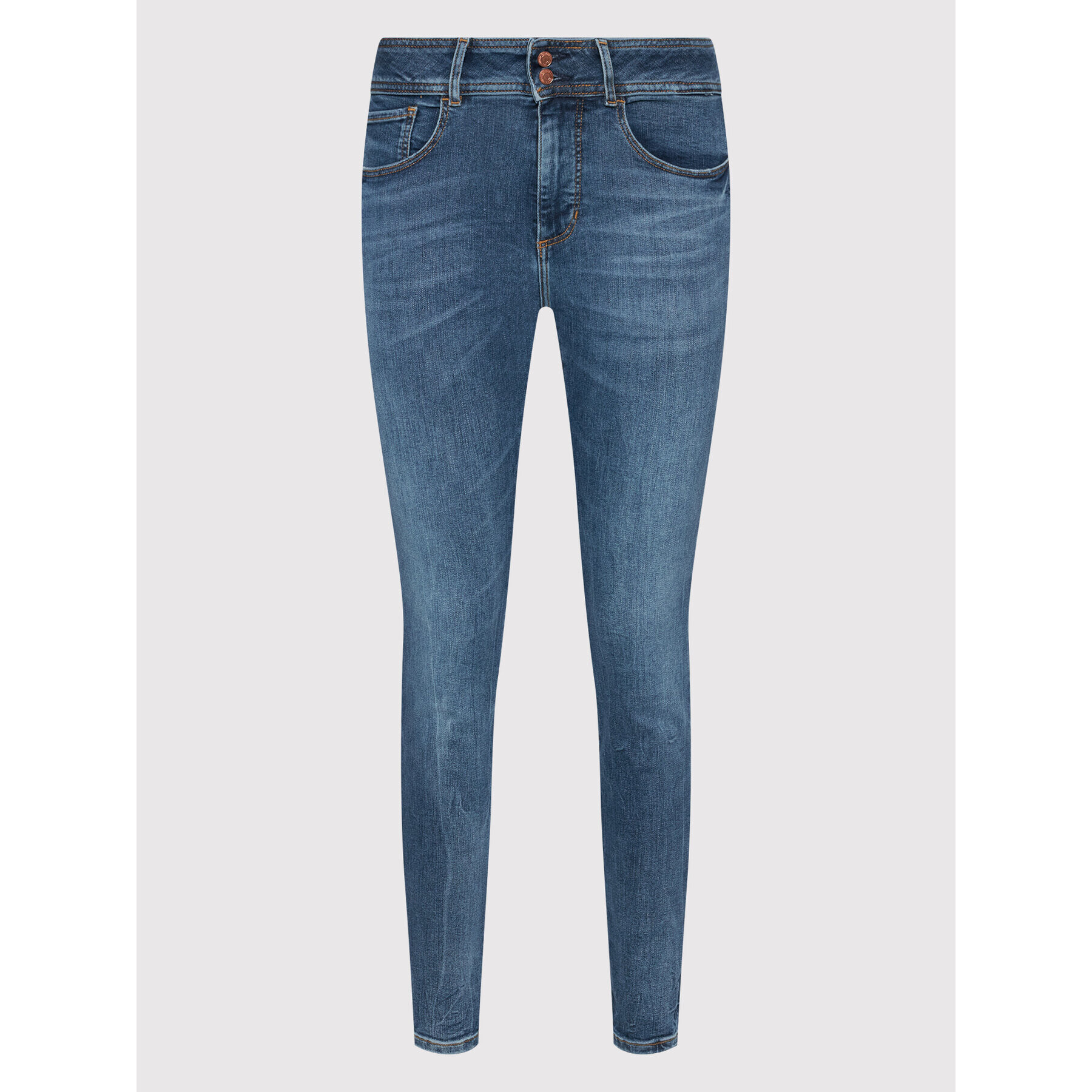 Guess Дънки W2YA34 D4Q02 Син Skinny Fit - Pepit.bg