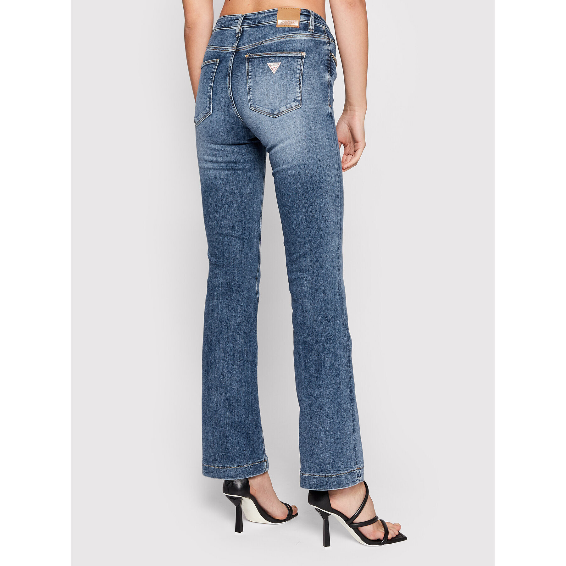 Guess Дънки W2YA58 D4Q02 Син Bootcut Fit - Pepit.bg