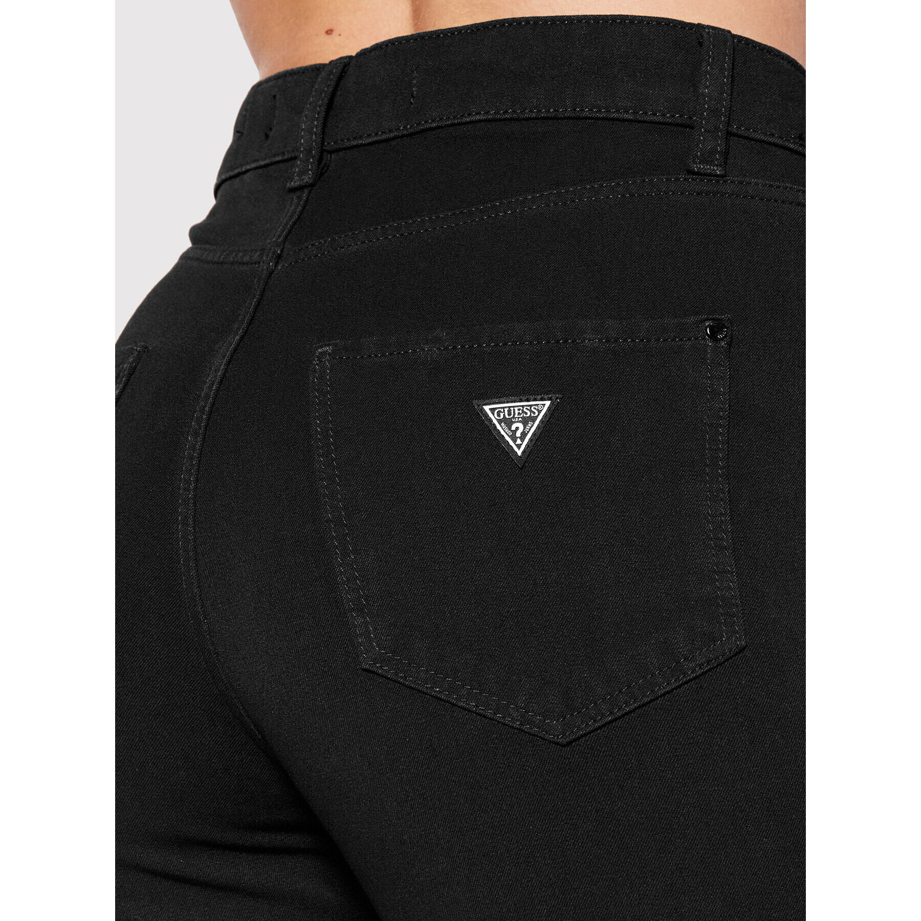 Guess Дънки W2YA94 D4PP1 Черен Skinny Fit - Pepit.bg