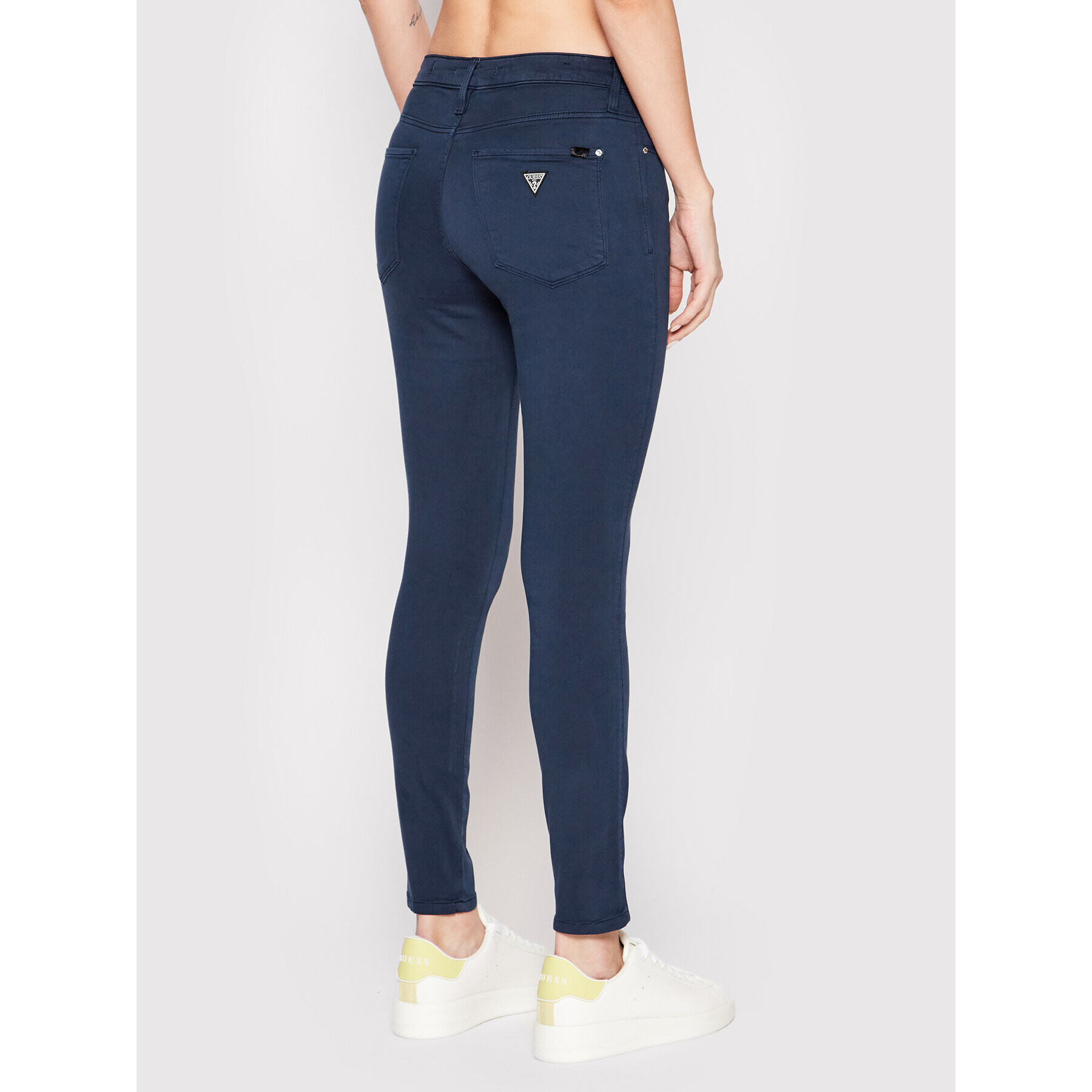 Guess Дънки W2YAJ3 W77RE Тъмносин Skinny Fit - Pepit.bg