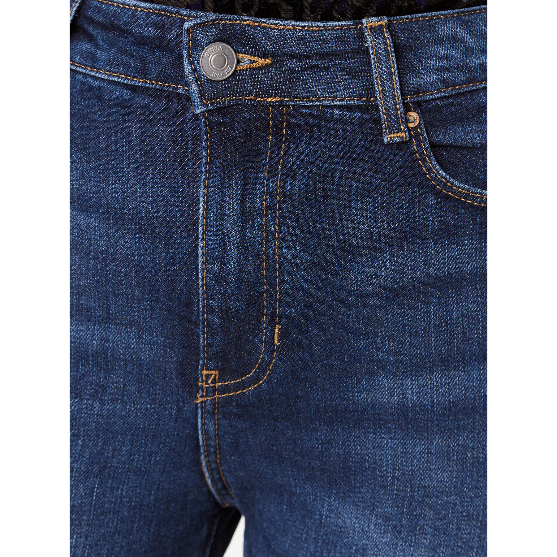 Guess Дънки W3BA0L D55N0 Син Flare Fit - Pepit.bg