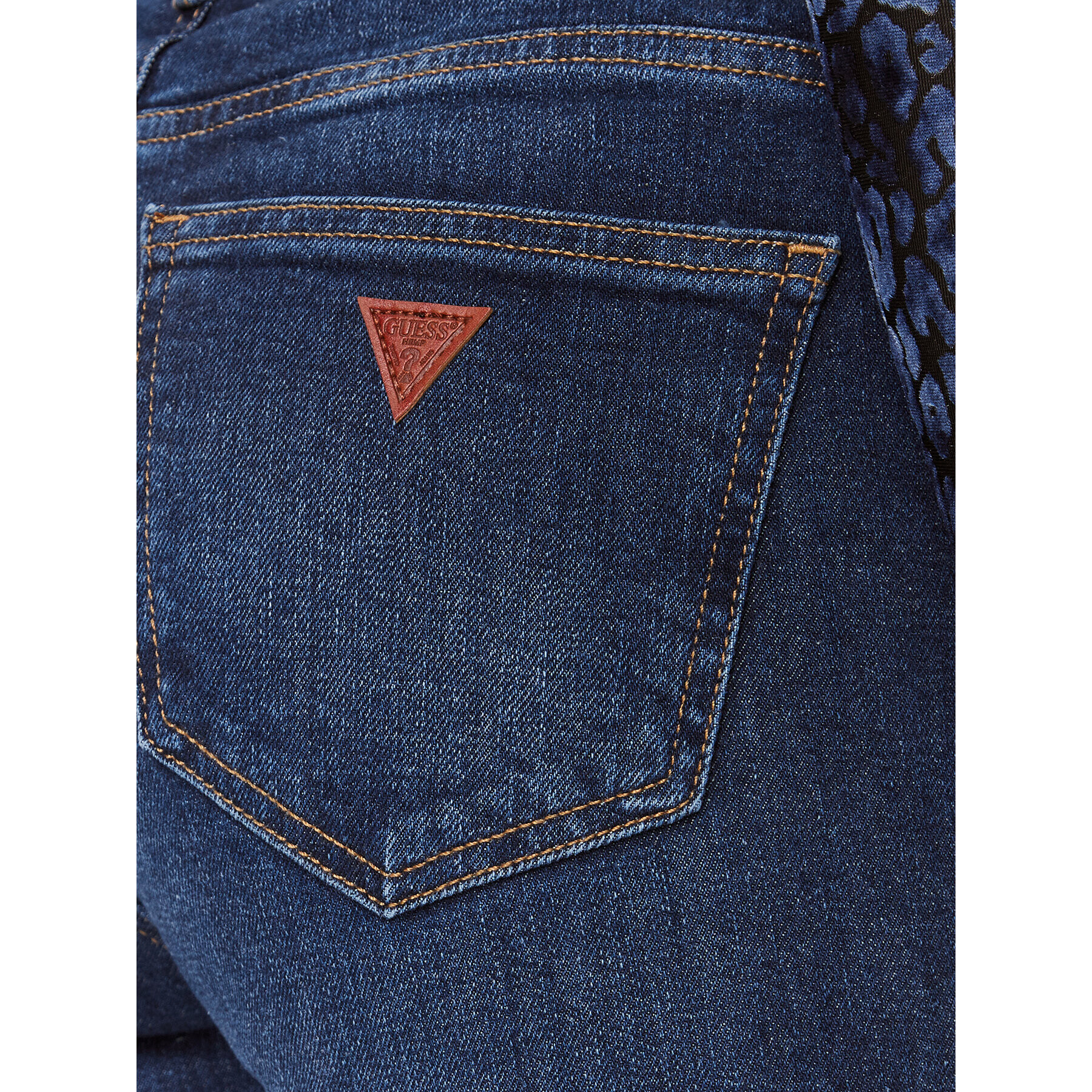 Guess Дънки W3BA0L D55N0 Син Flare Fit - Pepit.bg
