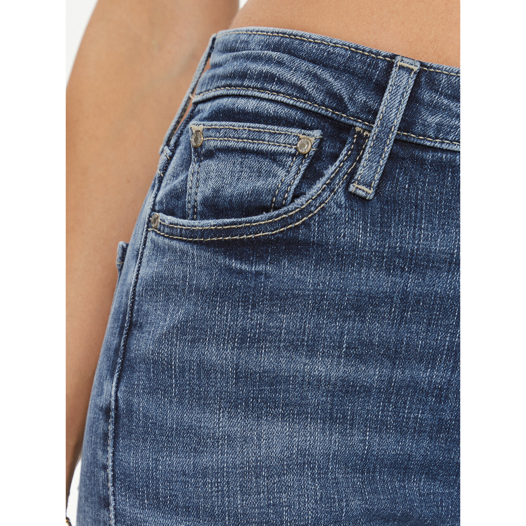 Guess Дънки W3BA0W D56D2 Син Flare Fit - Pepit.bg