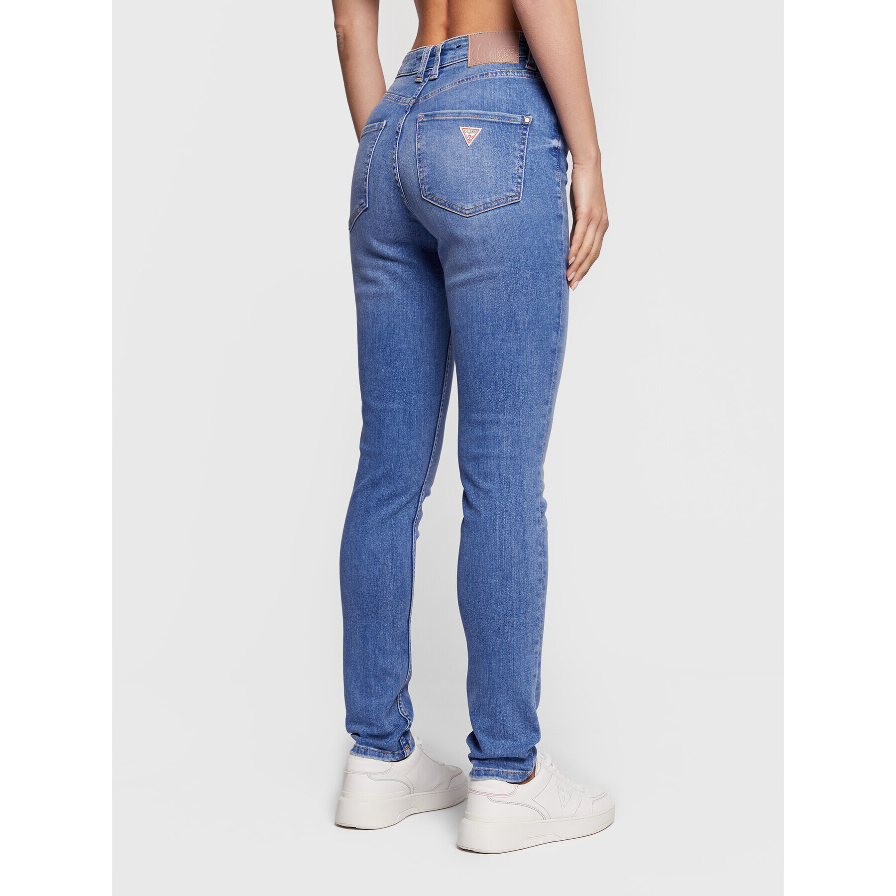 Guess Дънки W3RA26 D4W81 Син Skinny Fit - Pepit.bg
