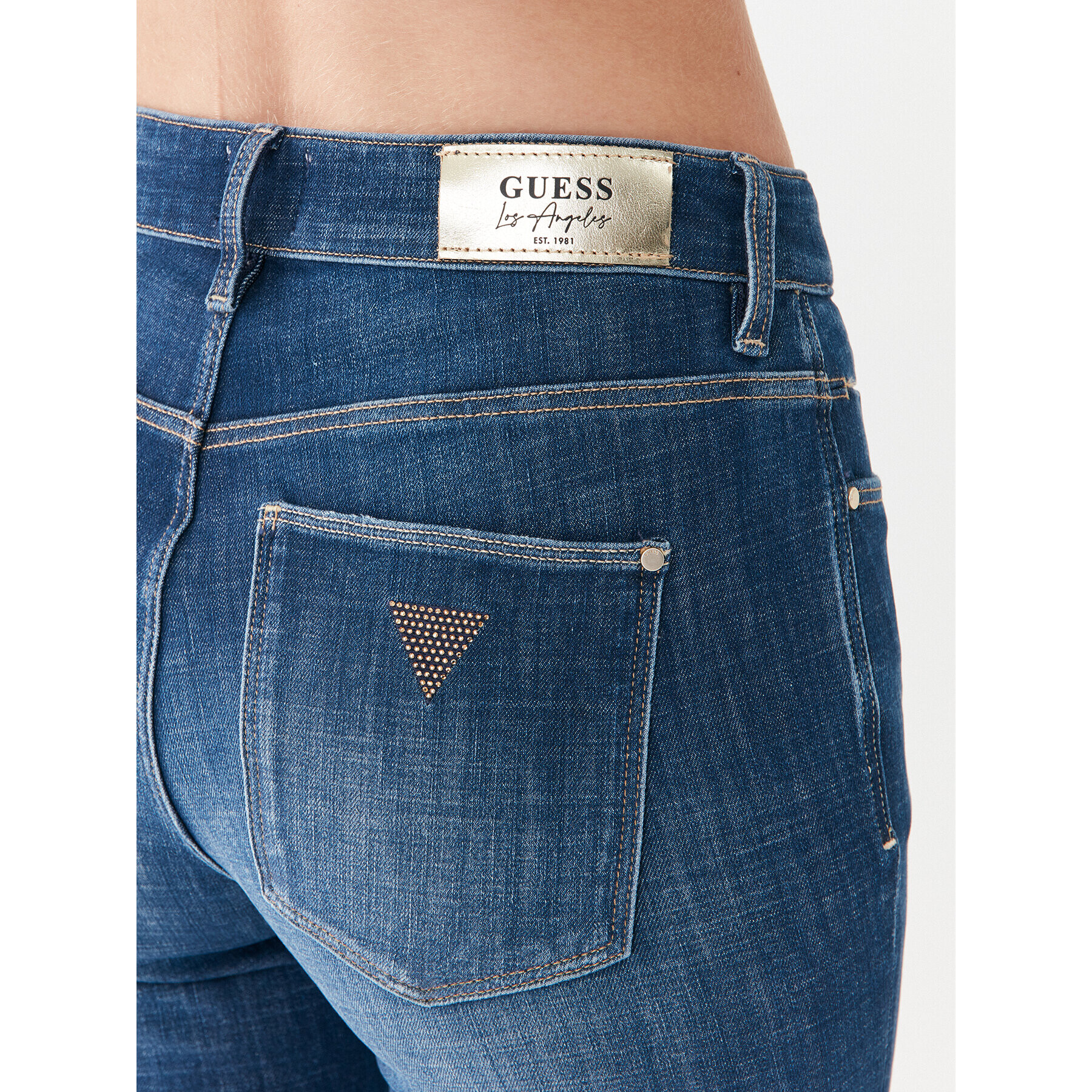 Guess Дънки W3YA59 D4PM6 Син Bootcut Fit - Pepit.bg