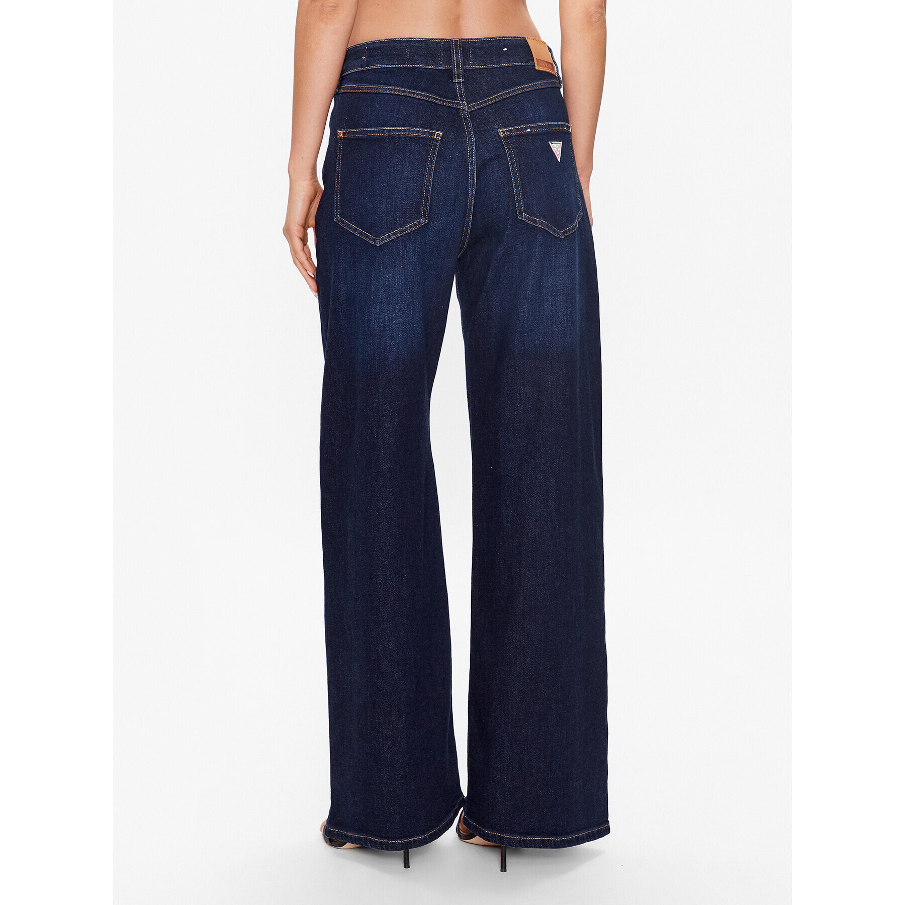 Guess Дънки W3YA82 D4U54 Тъмносин Relaxed Fit - Pepit.bg