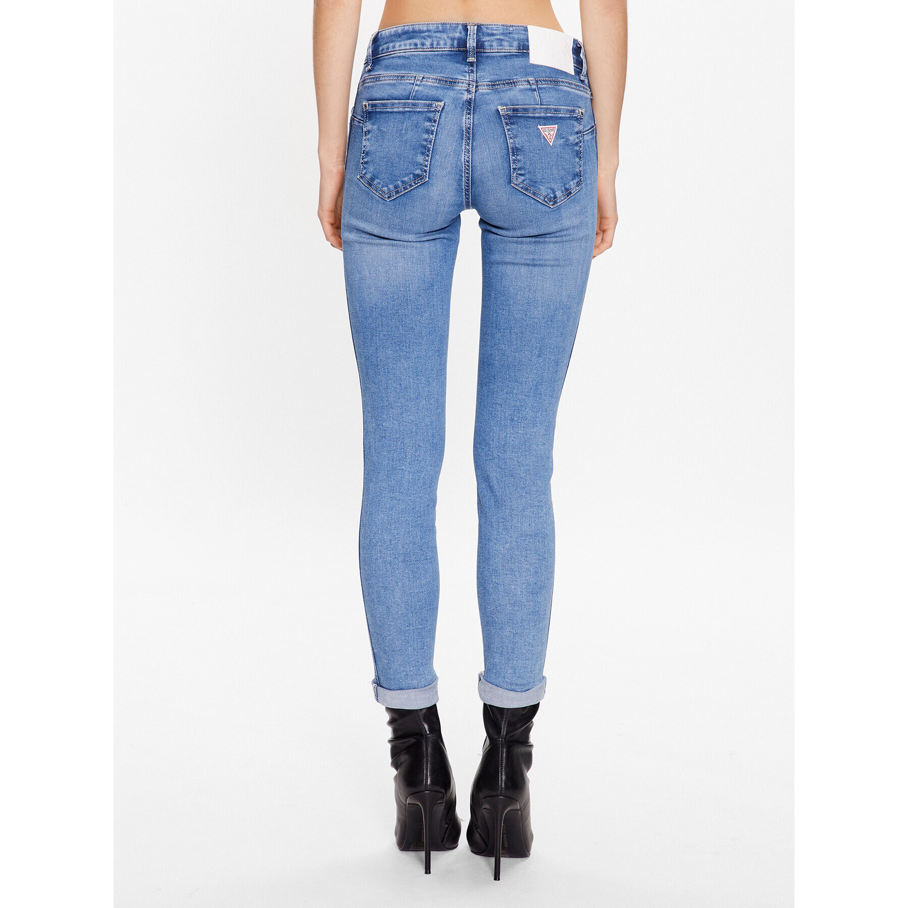 Guess Дънки W3YAJ2 D52F2 Син Skinny Fit - Pepit.bg
