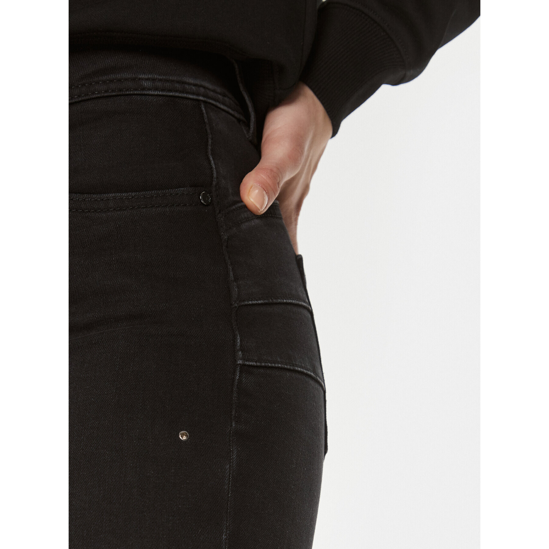Guess Дънки W4RA3 4D59I1 Черен Skinny Fit - Pepit.bg