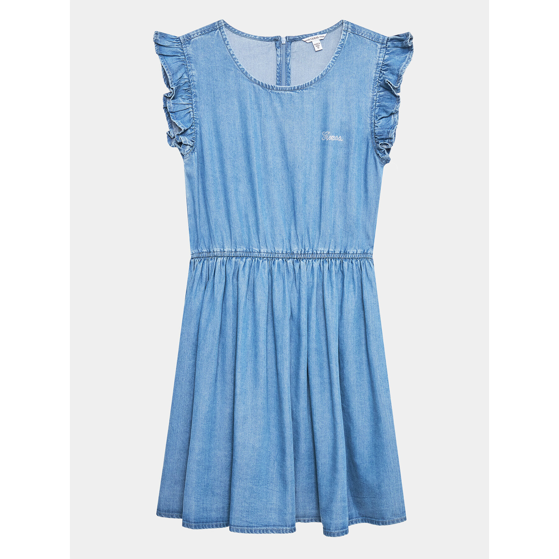 Guess Дънкова рокля J3GK29 D4ZL1 Син Regular Fit - Pepit.bg