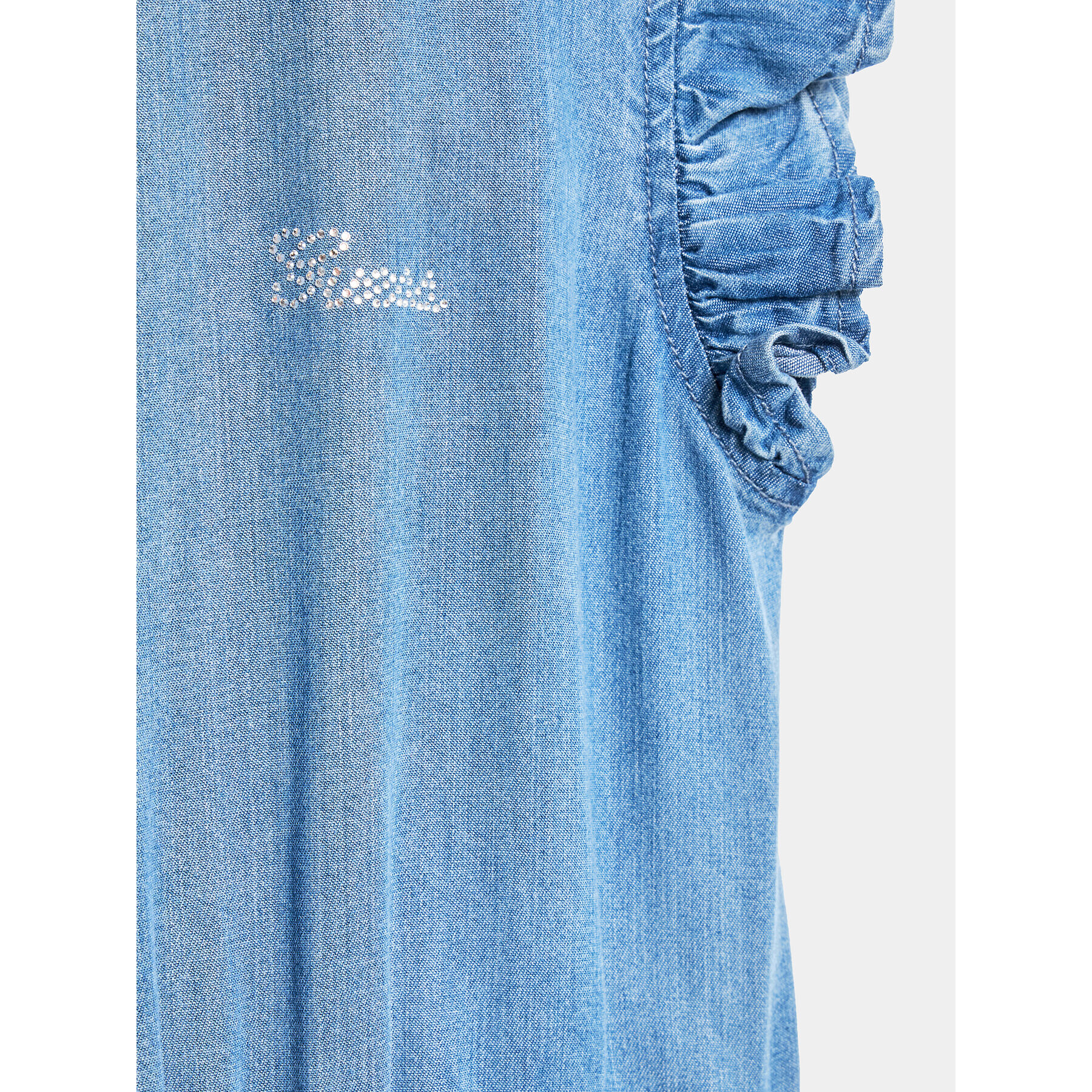 Guess Дънкова рокля J3GK29 D4ZL1 Син Regular Fit - Pepit.bg