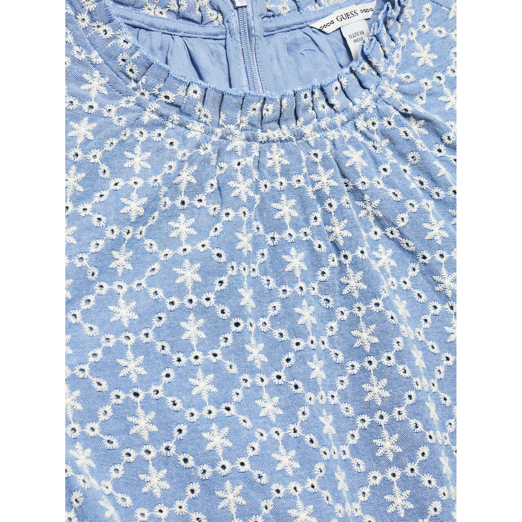 Guess Дънкова рокля J3GK32 WF6Q0 Син Regular Fit - Pepit.bg