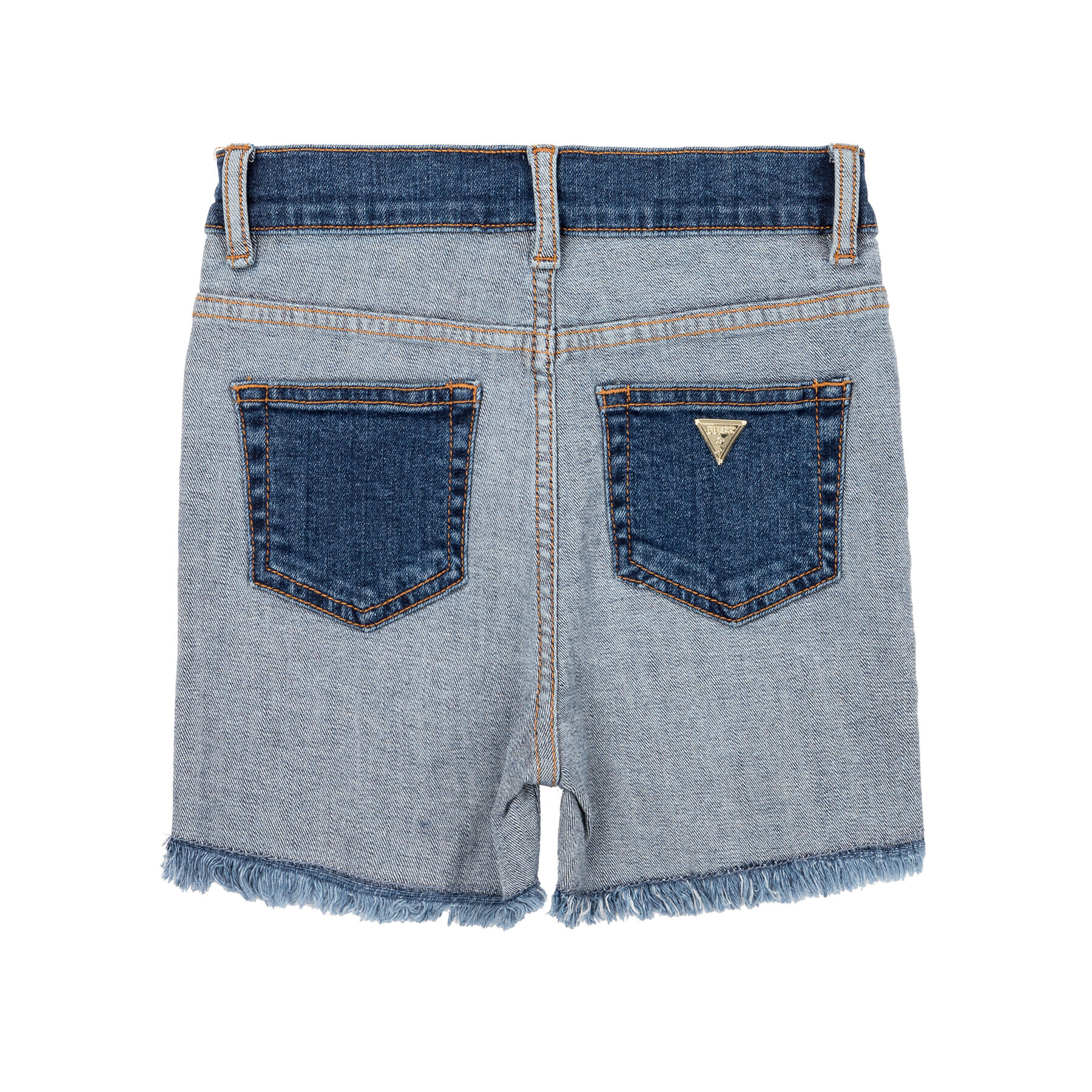 Guess Дънкови шорти J01D04 D3UE0 Син Regular Fit - Pepit.bg