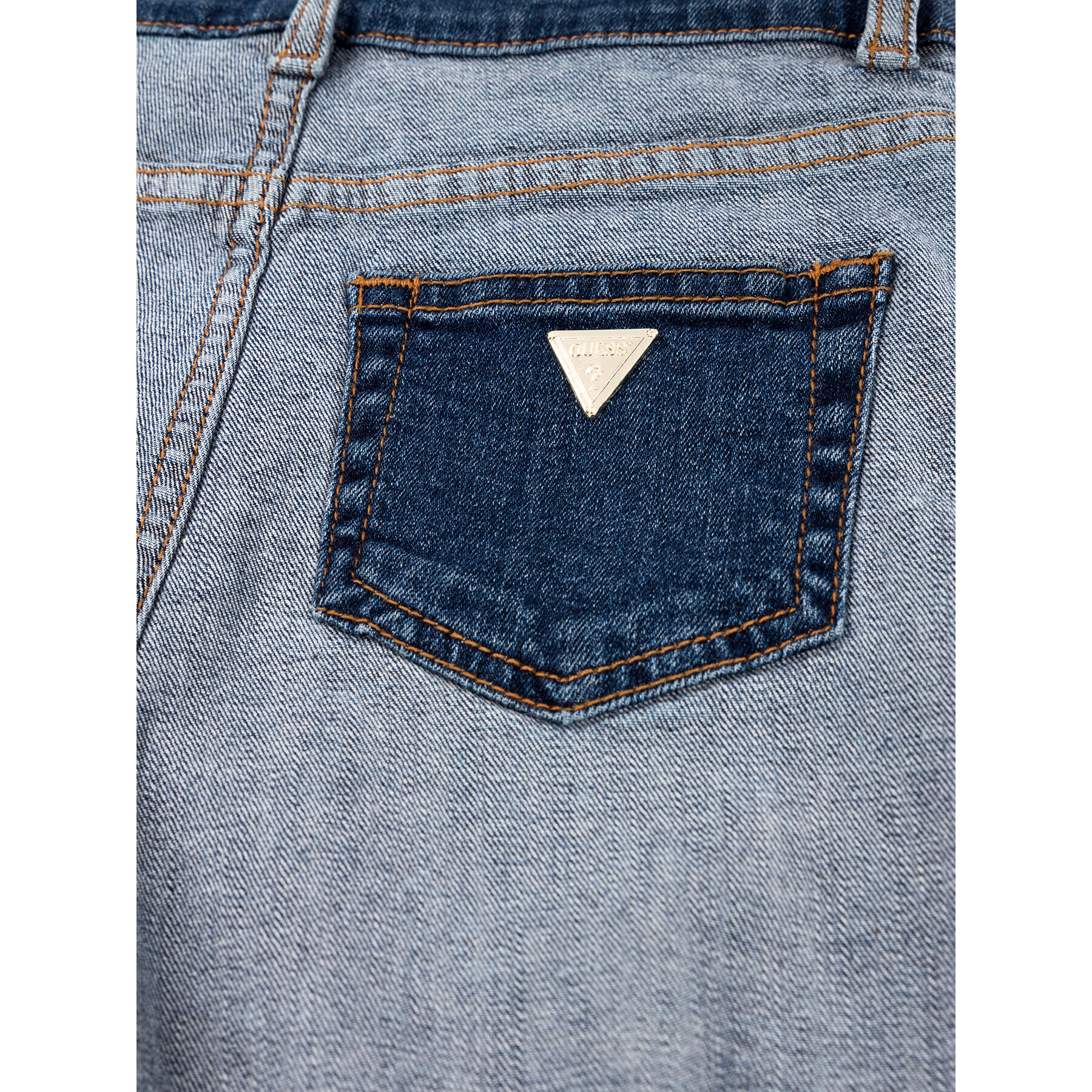 Guess Дънкови шорти J01D04 D3UE0 Син Regular Fit - Pepit.bg