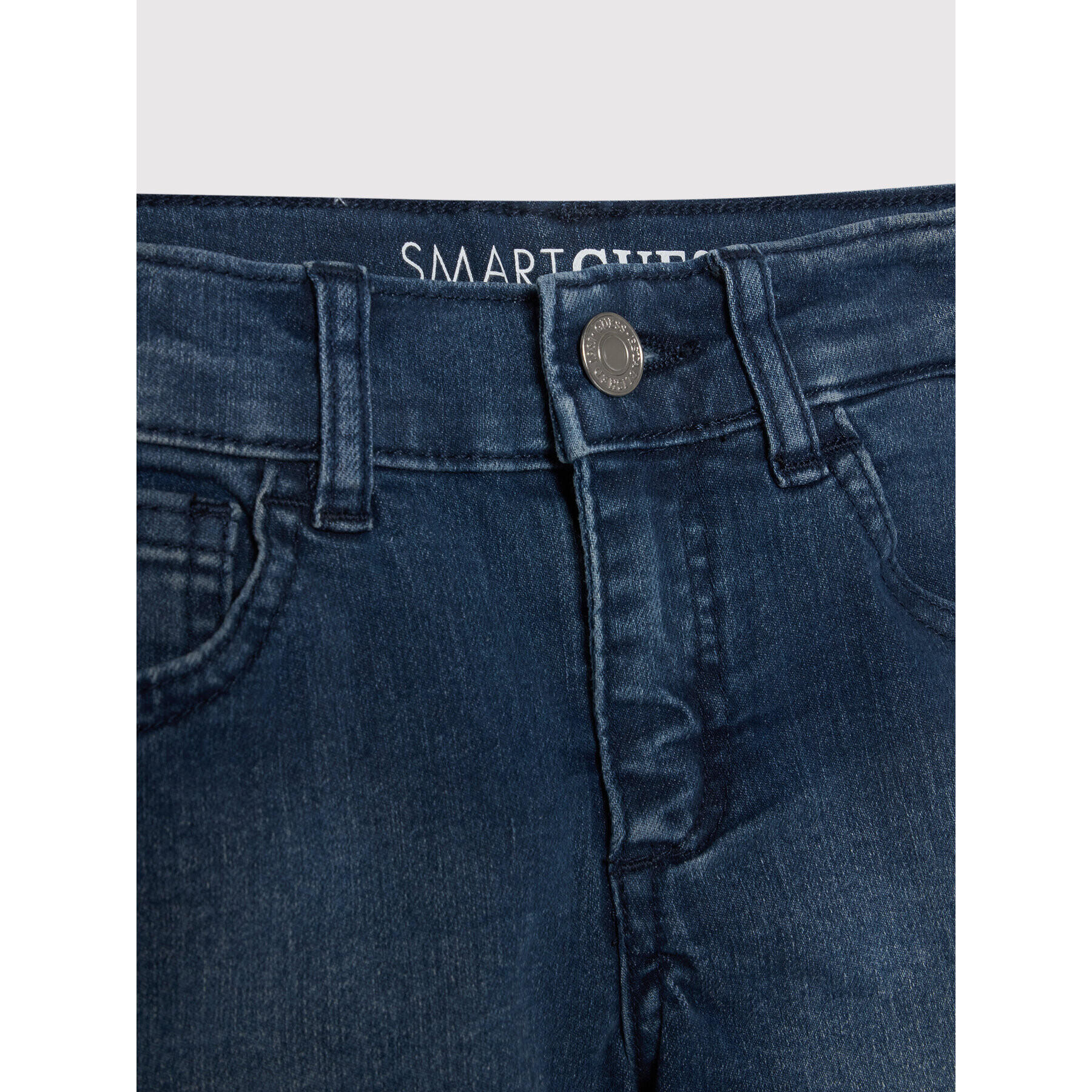 Guess Дънкови шорти J0BD09 D4H20 Син Regular Fit - Pepit.bg