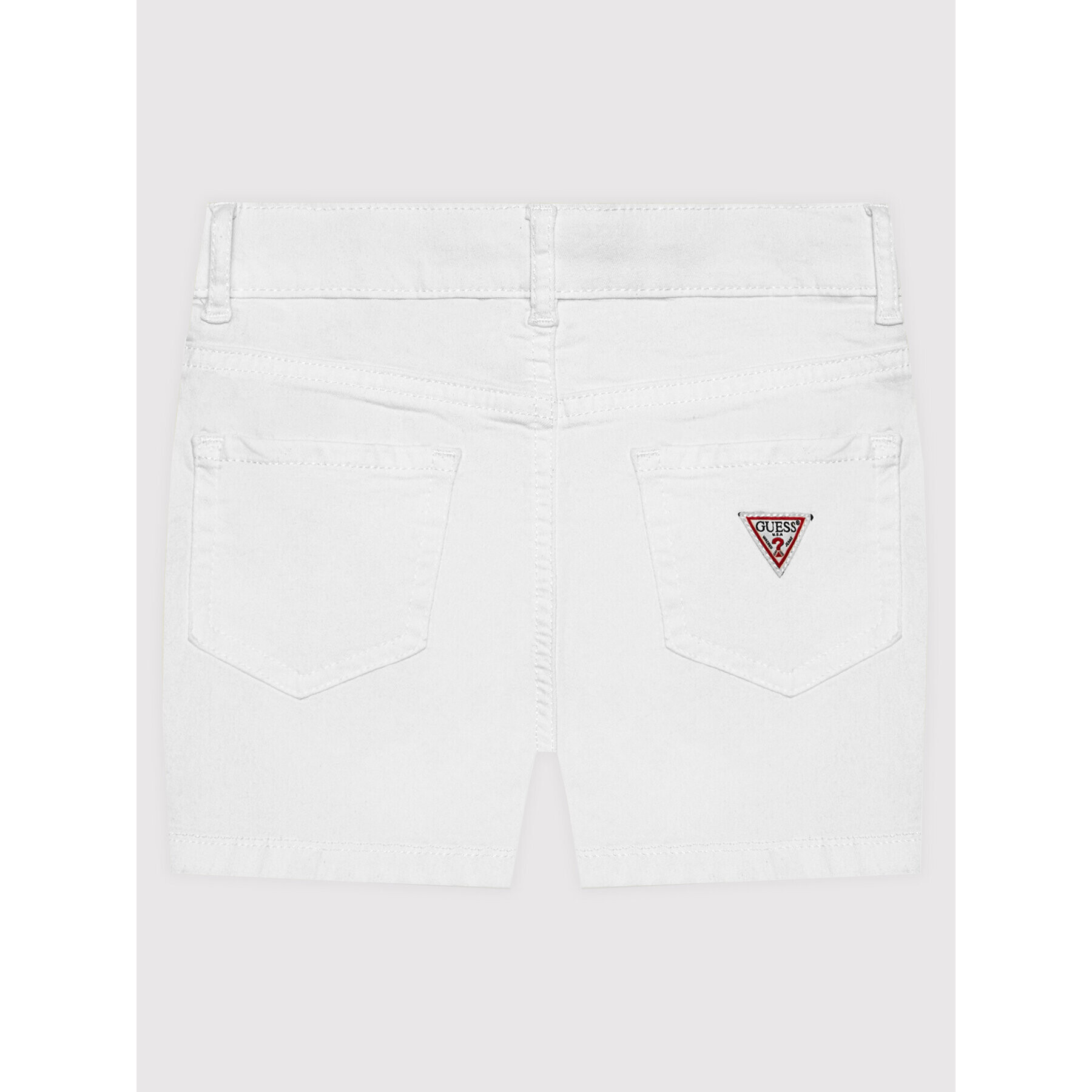 Guess Дънкови шорти J2RD12 WE5X0 Бял Regular Fit - Pepit.bg