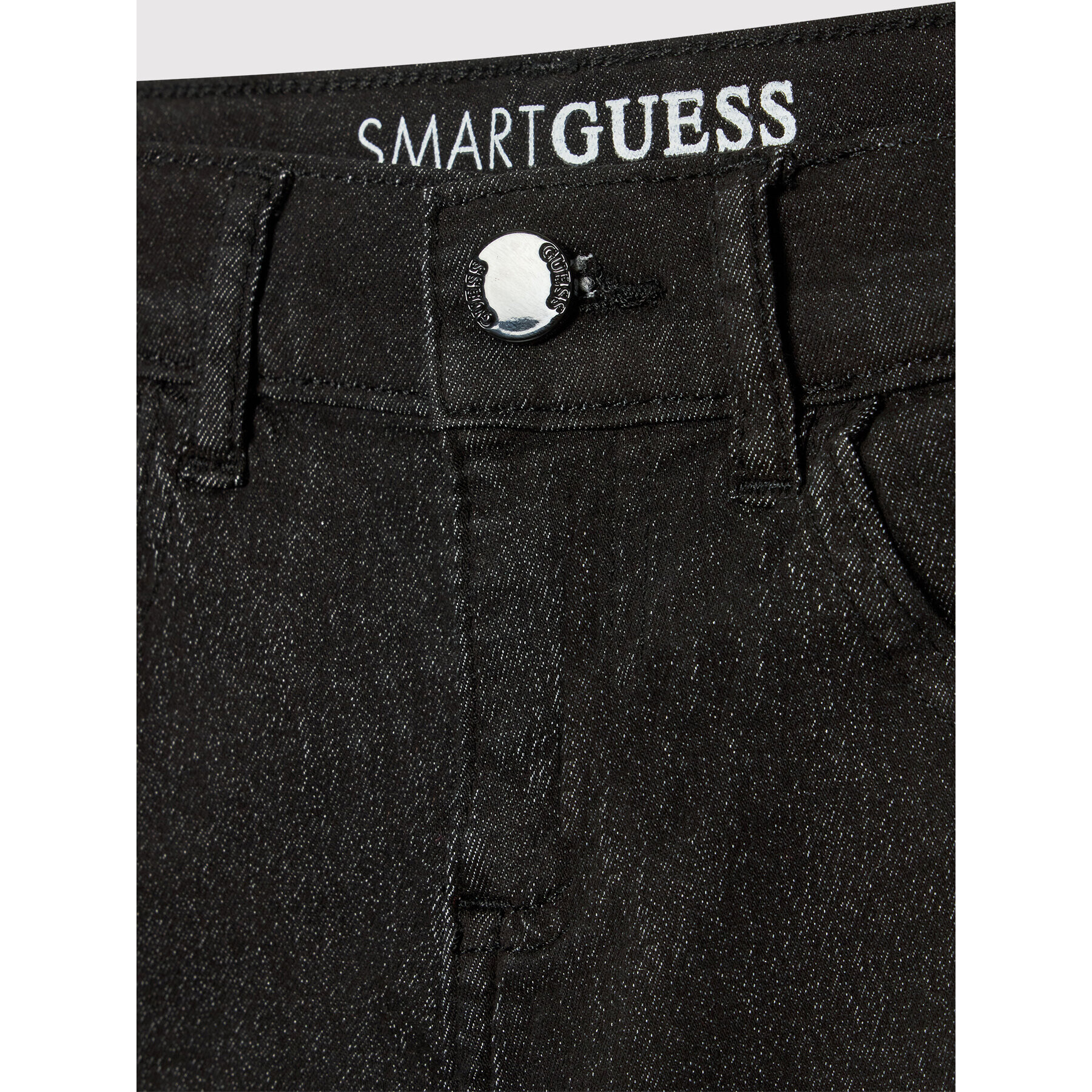 Guess Дънкови шорти J2RD12 WE5X0 Черен Regular Fit - Pepit.bg