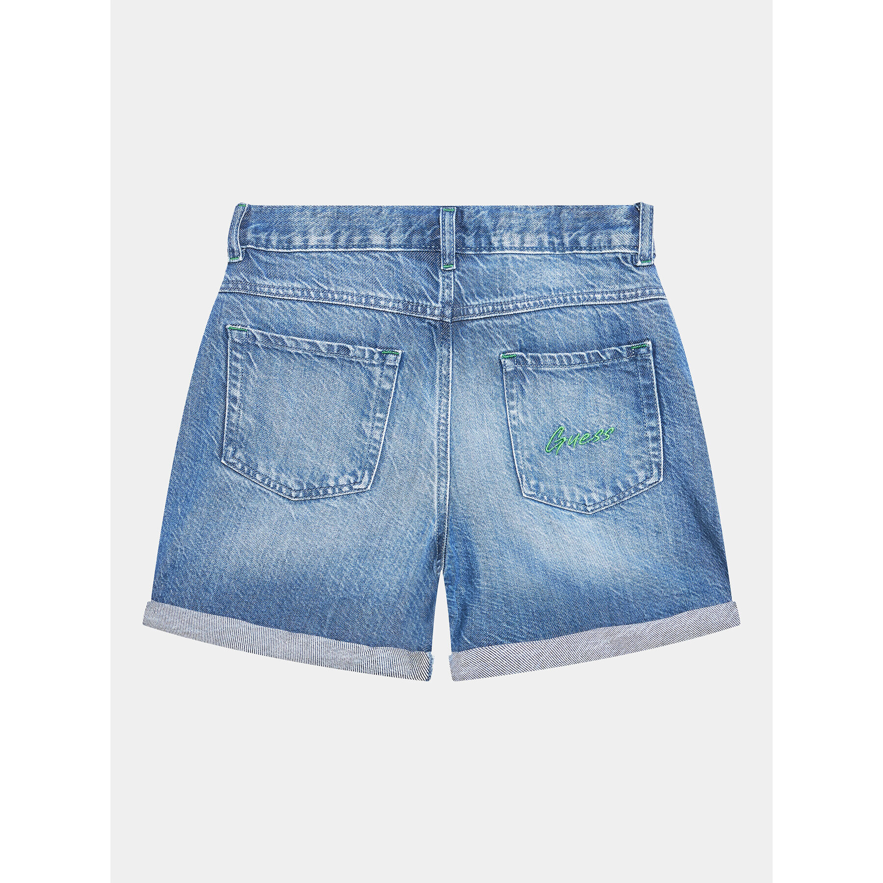 Guess Дънкови шорти J3GD16 D4MU2 Син Relaxed Fit - Pepit.bg
