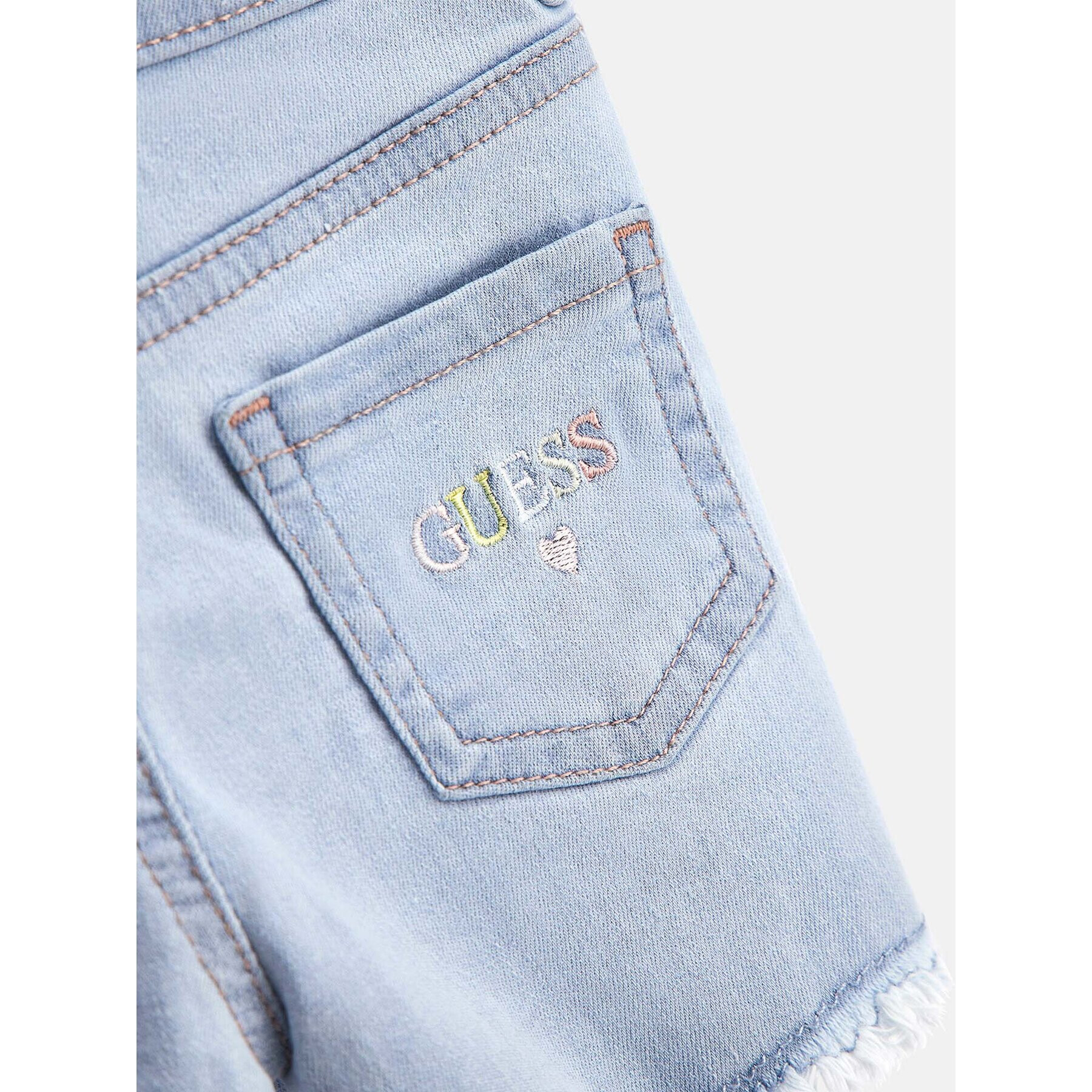 Guess Дънкови шорти K3GD16 D4CA0 Син Regular Fit - Pepit.bg