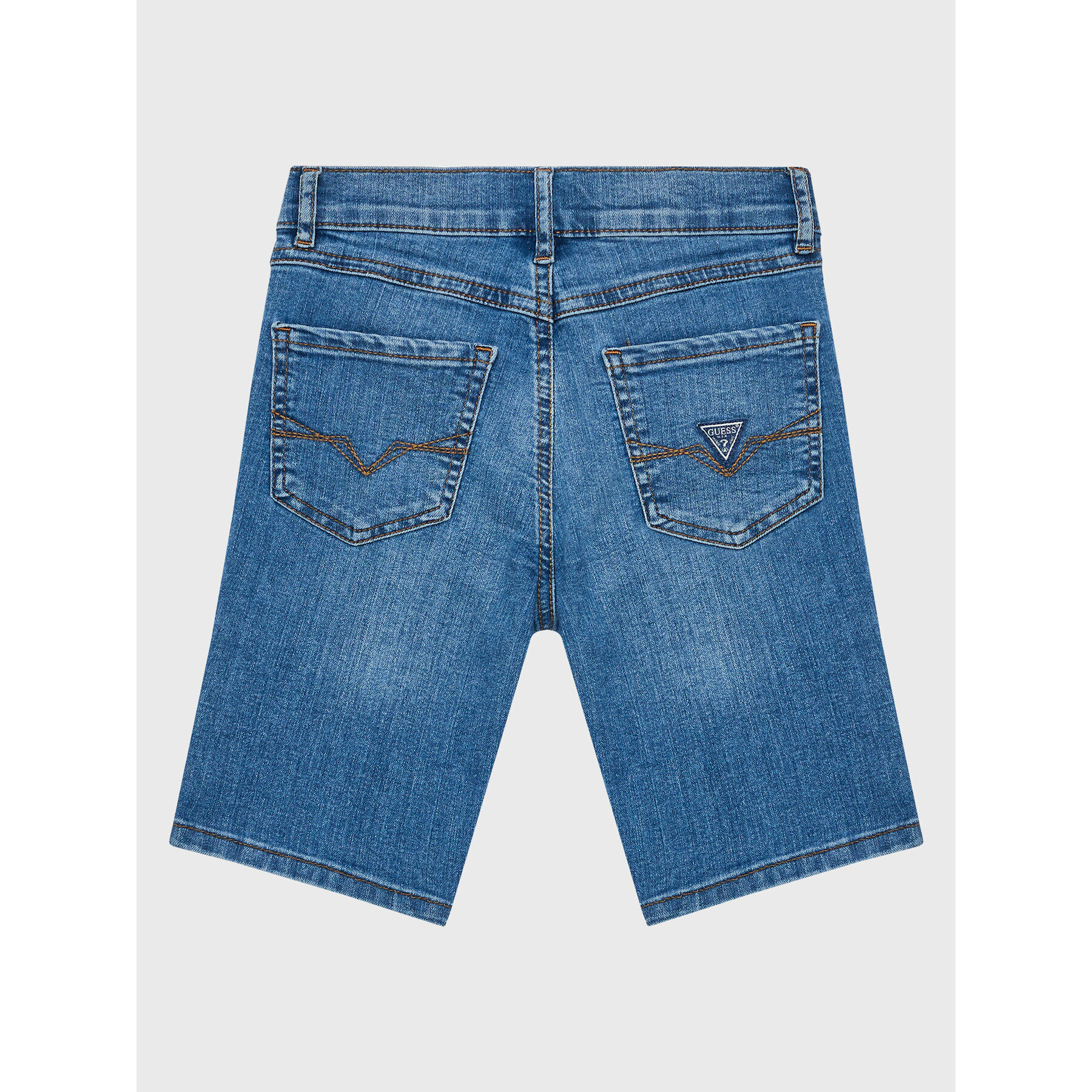 Guess Дънкови шорти L0BD00 D4H20 Син Slim Fit - Pepit.bg