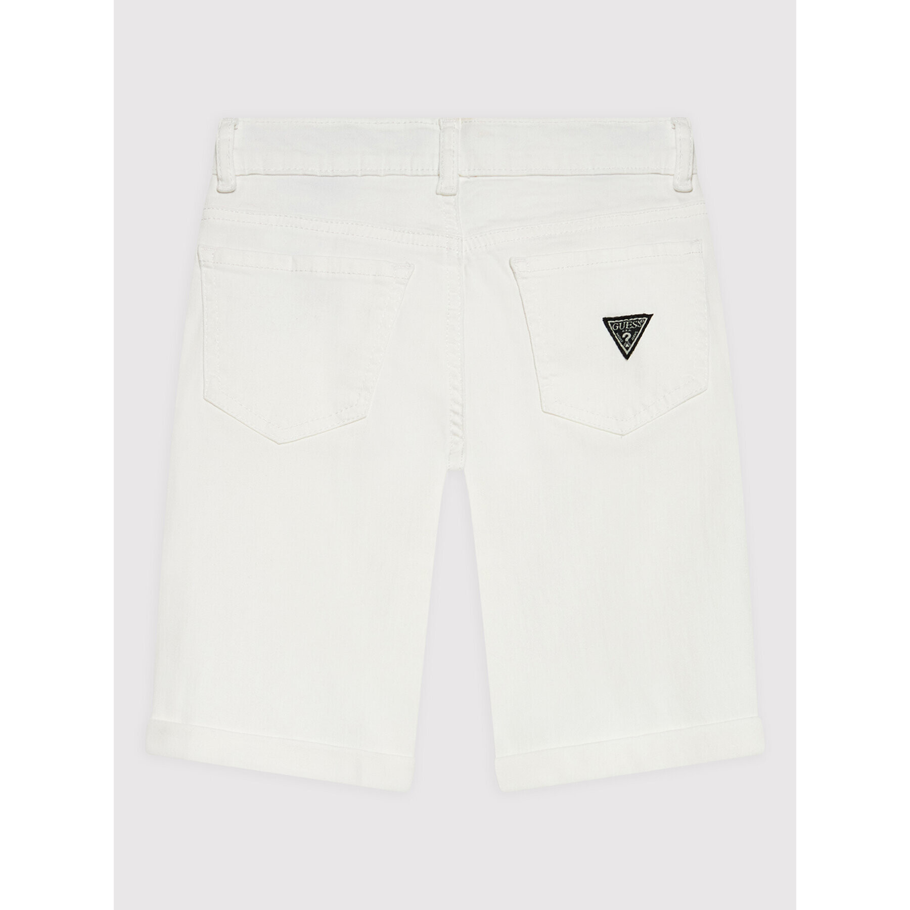 Guess Дънкови шорти L1RD03 WE620 Бял Regular Fit - Pepit.bg