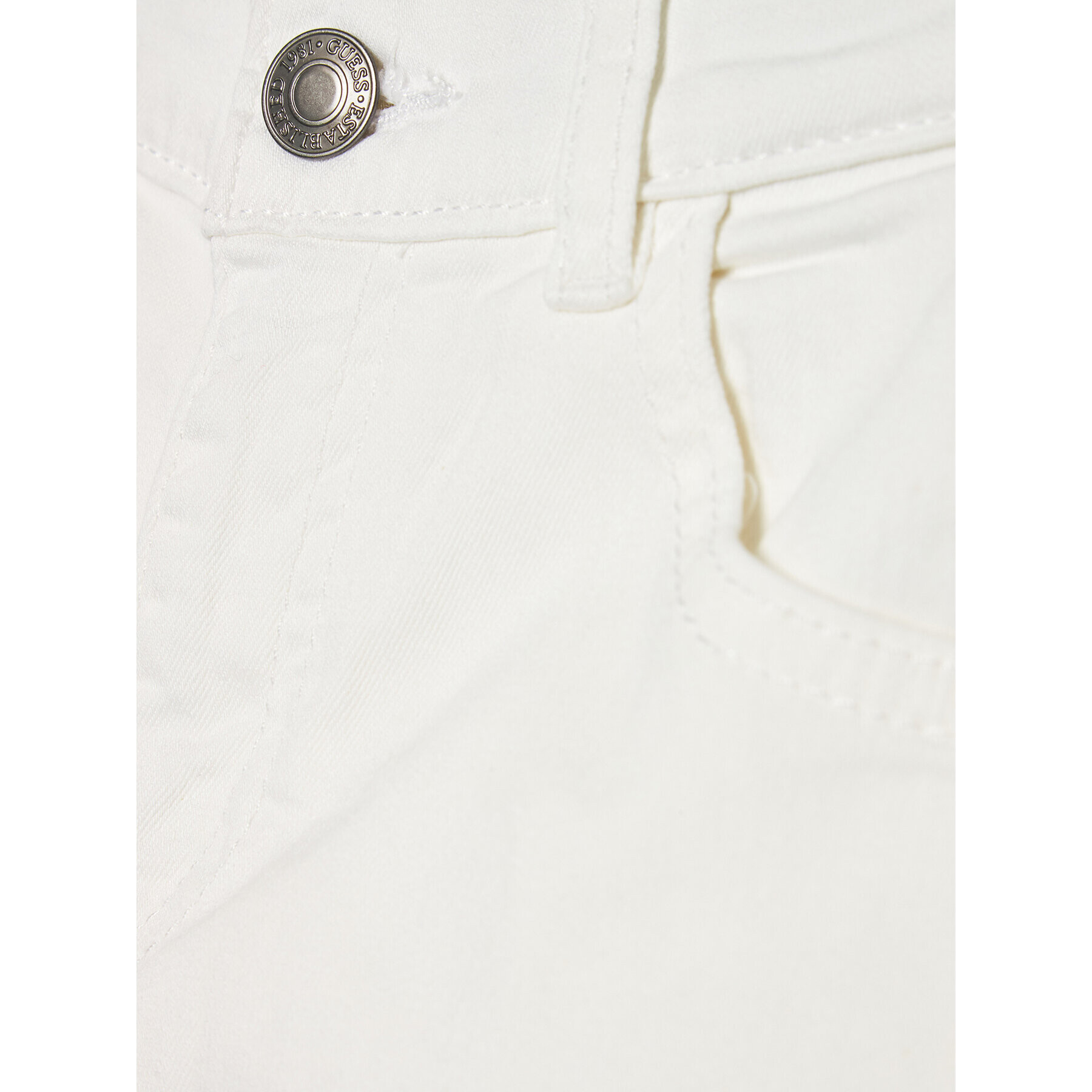 Guess Дънкови шорти L1RD03 WE620 Бял Regular Fit - Pepit.bg