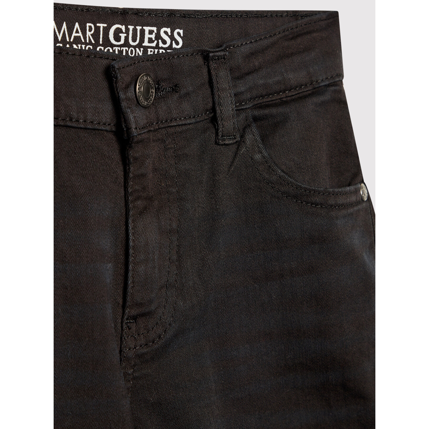 Guess Дънкови шорти L1RD03 WE620 Черен Regular Fit - Pepit.bg