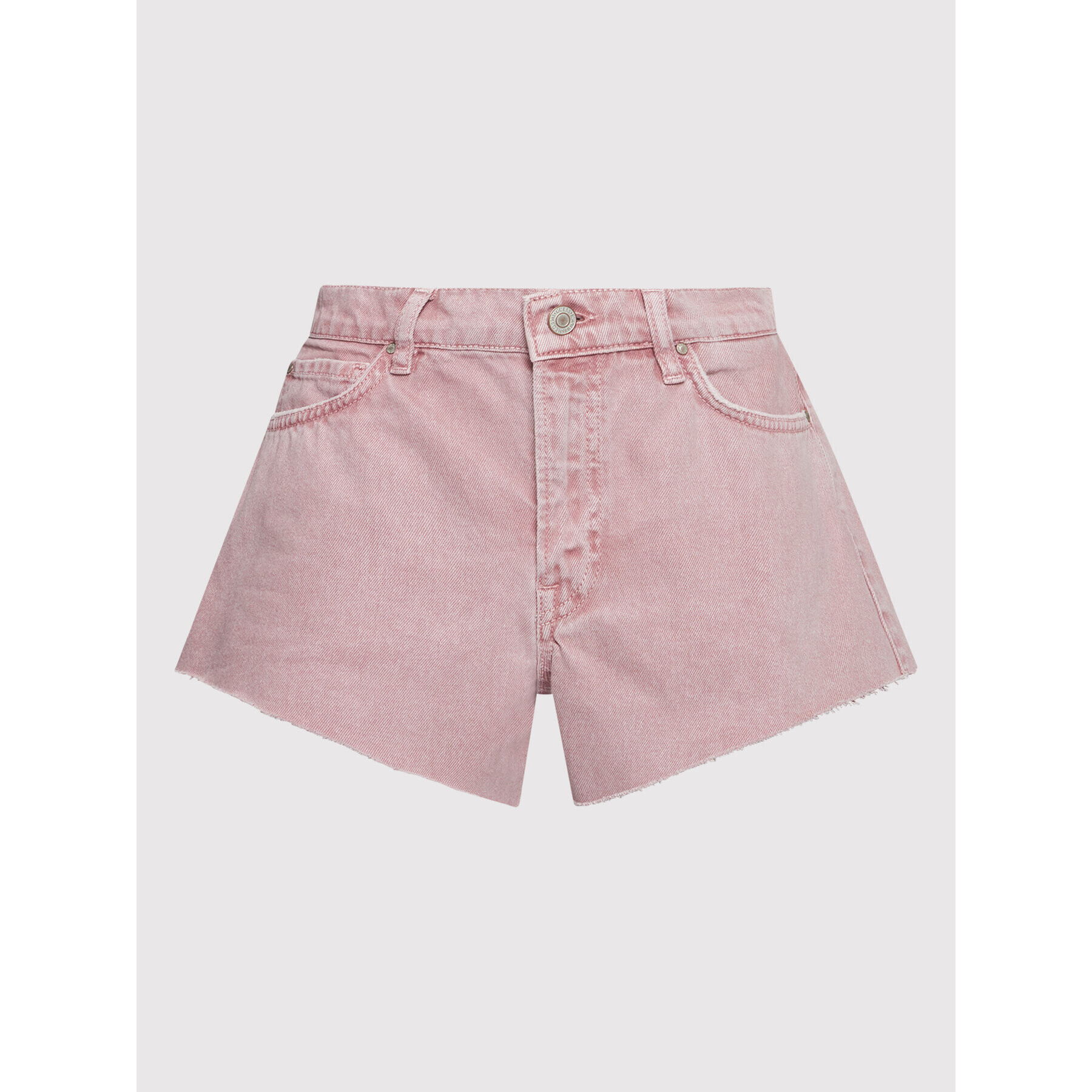 Guess Дънкови шорти Manila W2GD00 D4MO1 Розов Regular Fit - Pepit.bg